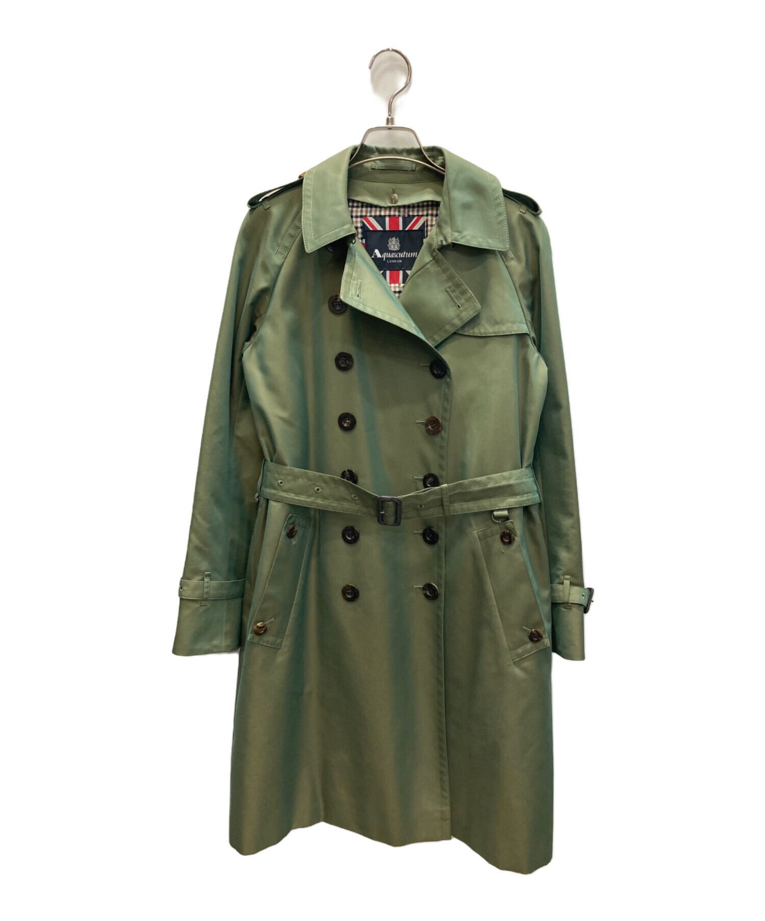 Aquascutum トレンチコート オリーブグリーン 楽天市場】80年代 カナダ製 Aquascutum アクアスキュータム aqua5