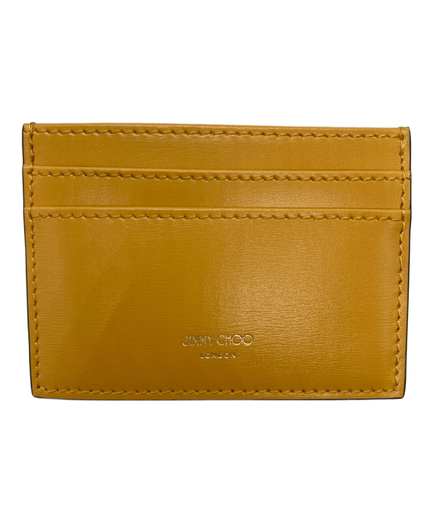 中古・古着通販】JIMMY CHOO (ジミーチュウ) カードケース イエロー 