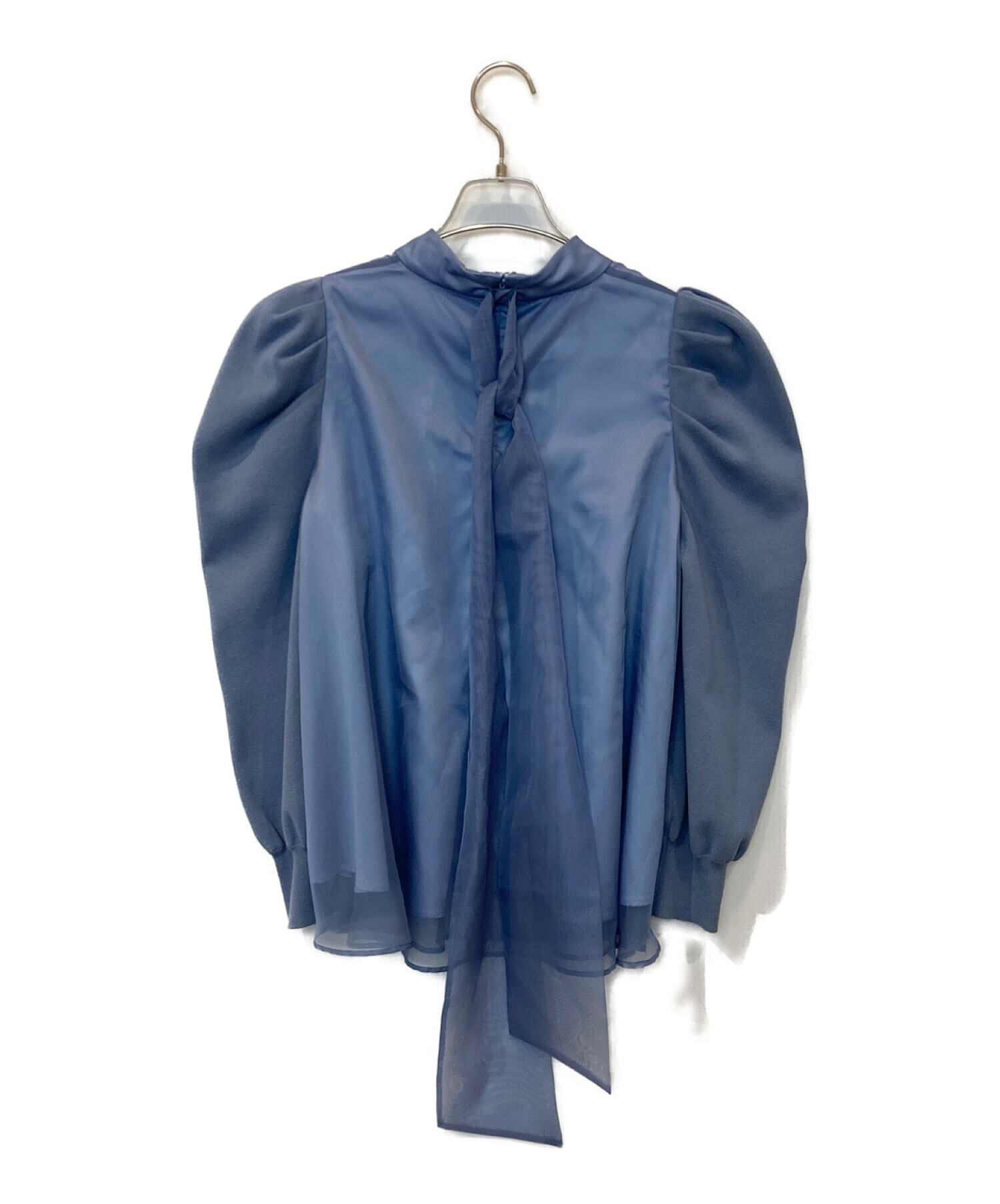 【ほぼ新品】CELFORD　マットオーガンジーブラウス　Sサイズ