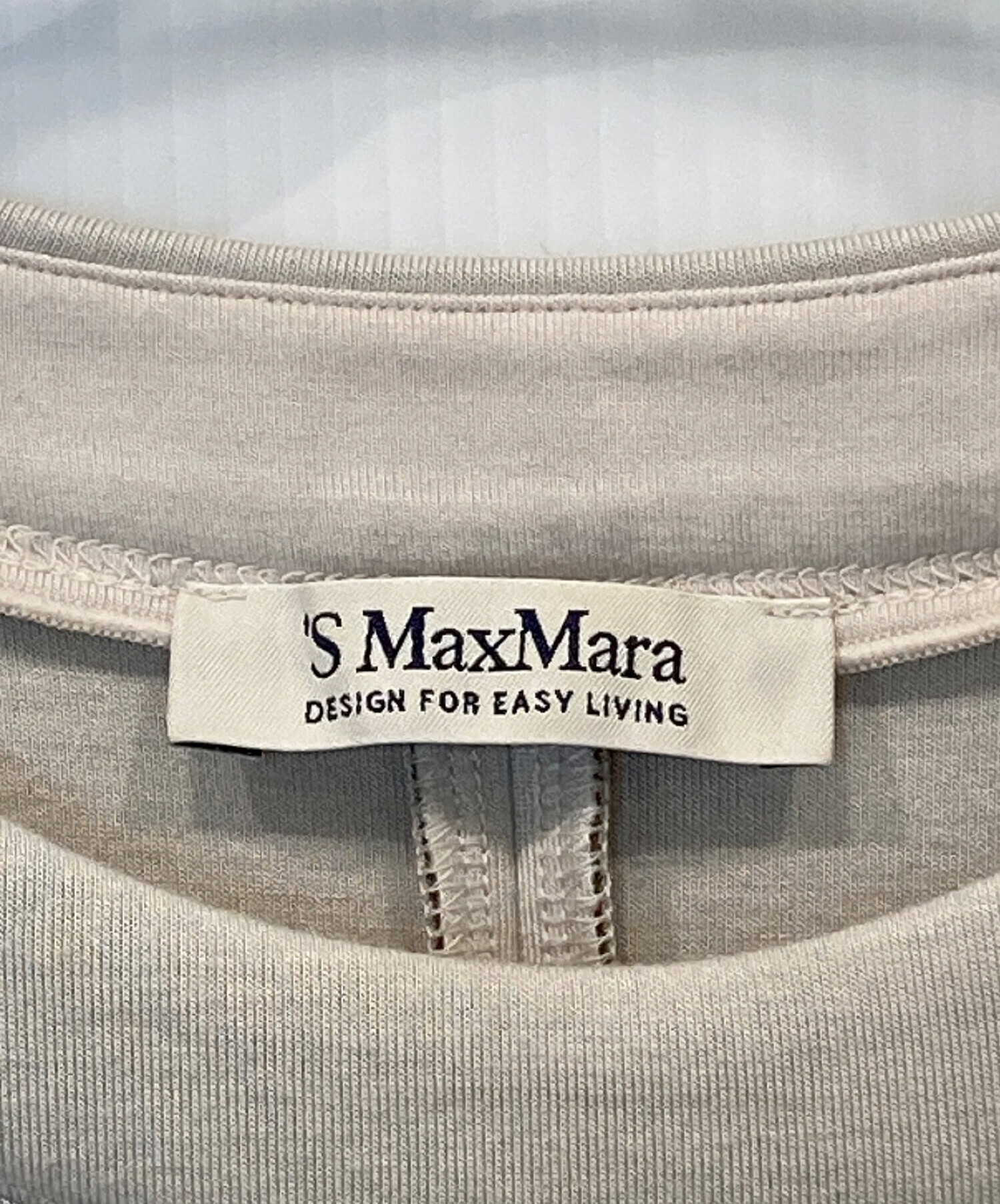 'S Max Mara (エスマックスマーラ) ボンディングカットソー アイボリー サイズ:S