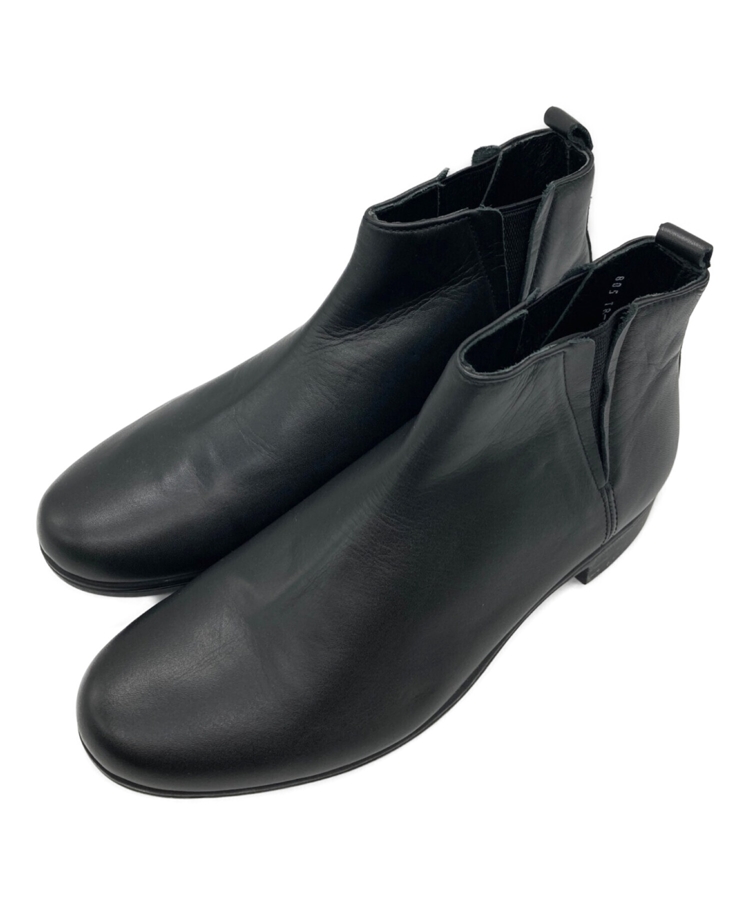travel shoes by chausser (トラベルシューズバイショセ) サイドゴアブーツ ブラック サイズ:36