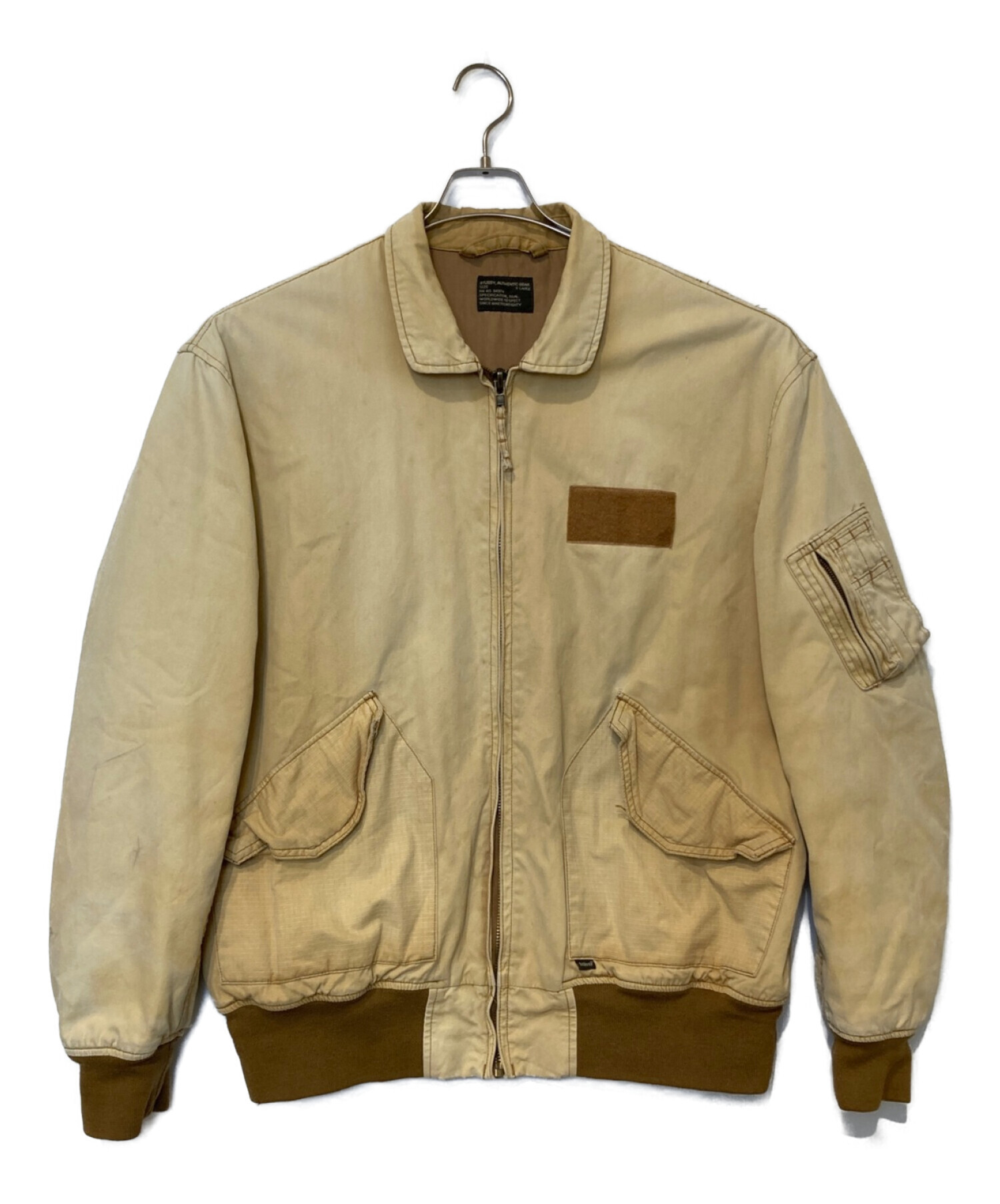 中古・古着通販】stussy (ステューシー) 【古着】フライトジャケット 