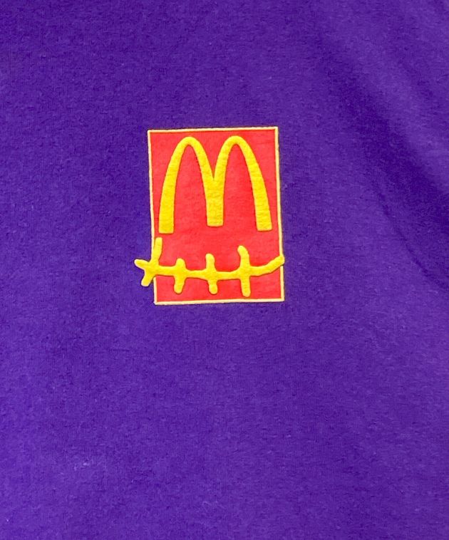 【企業物】マクドナルド Tシャツ パープル XL
