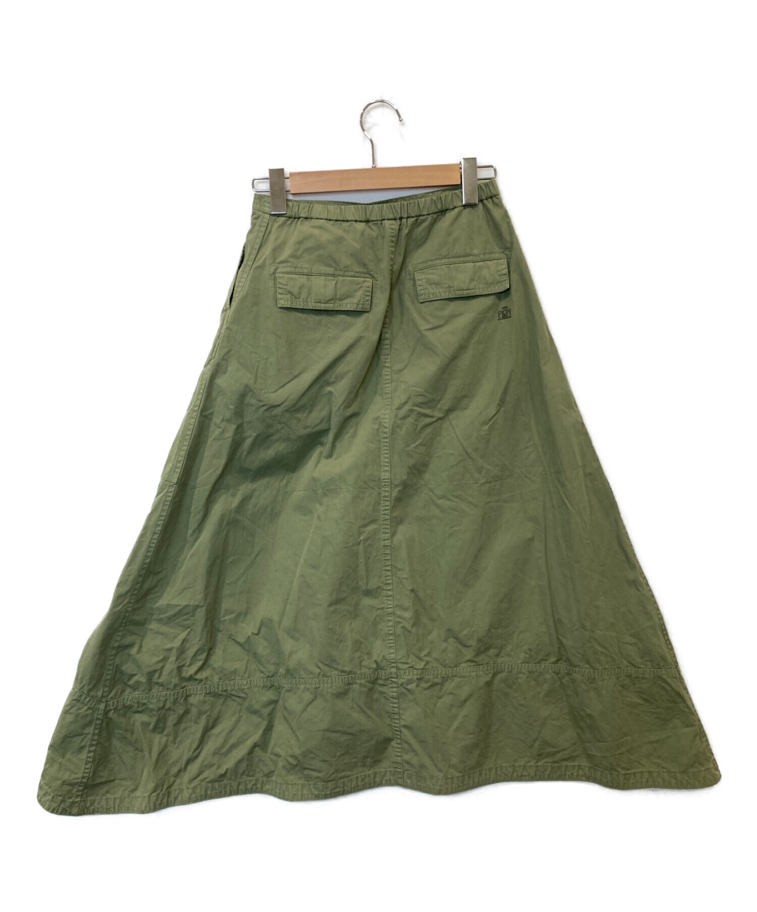 DRAWER (ドゥロワー) サーフバイオAラインスカート グリーン サイズ:36