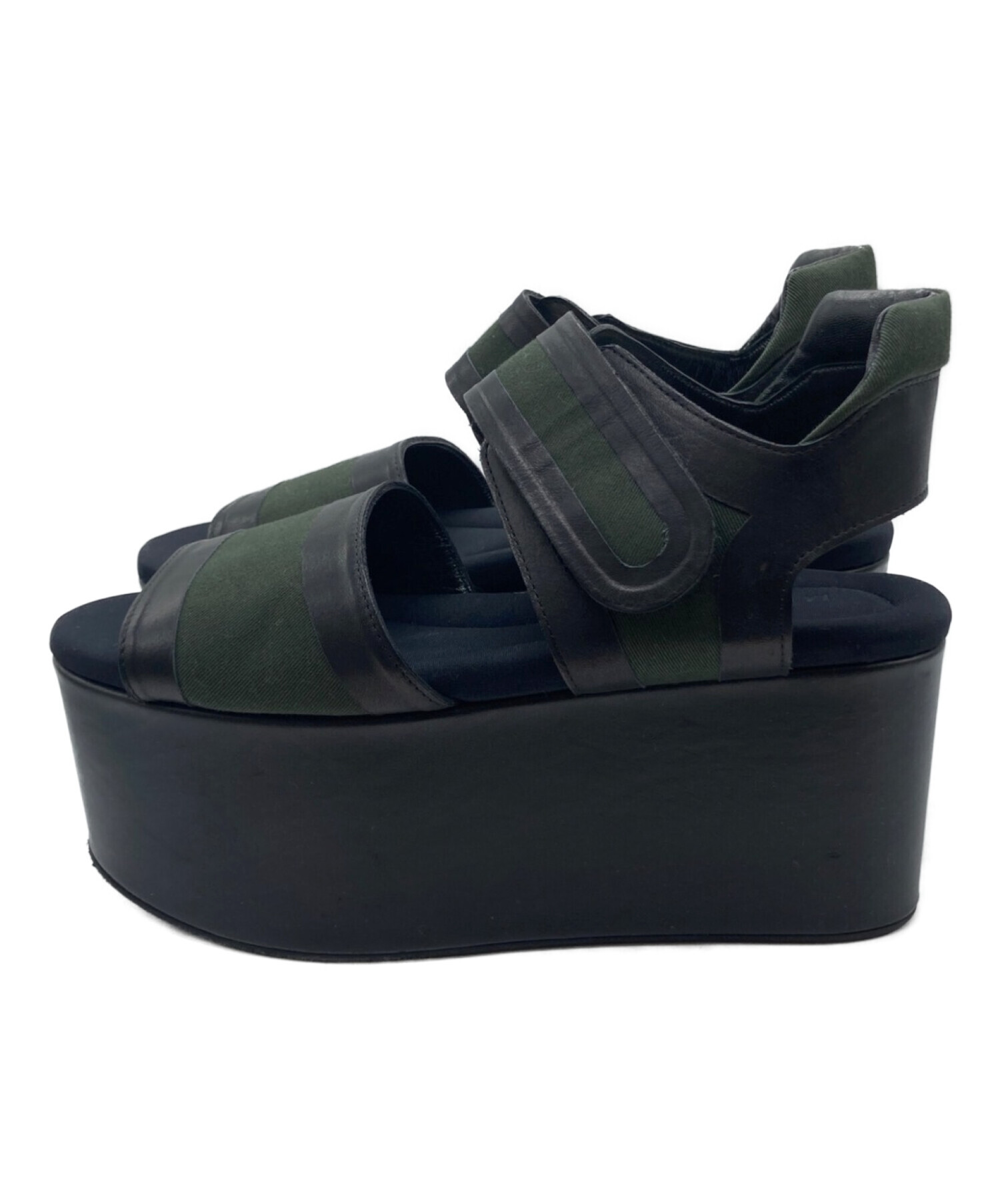 中古・古着通販】MARNI (マルニ) サンダル ブラック サイズ:36 