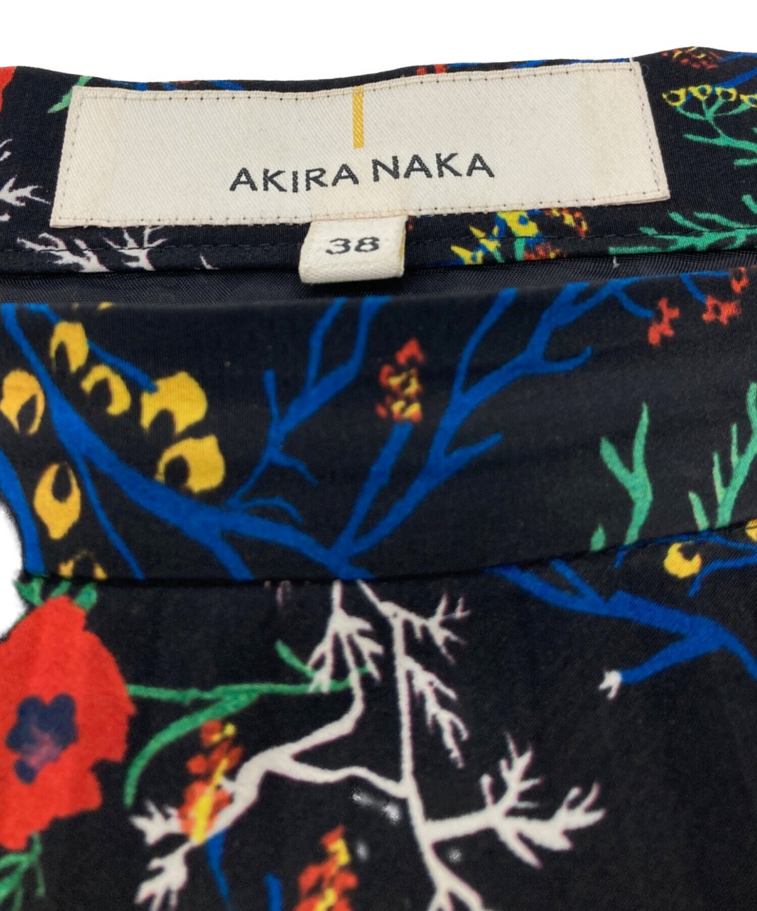 中古・古着通販】AKIRA NAKA (アキラナカ) 花柄プリーツスカート