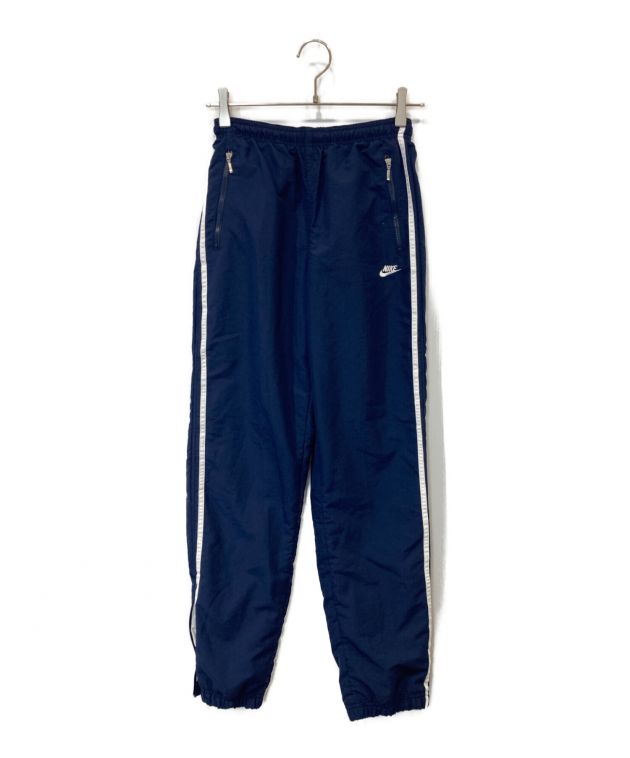 中古・古着通販】NIKE (ナイキ) サイドラインナイロンパンツ ネイビー 