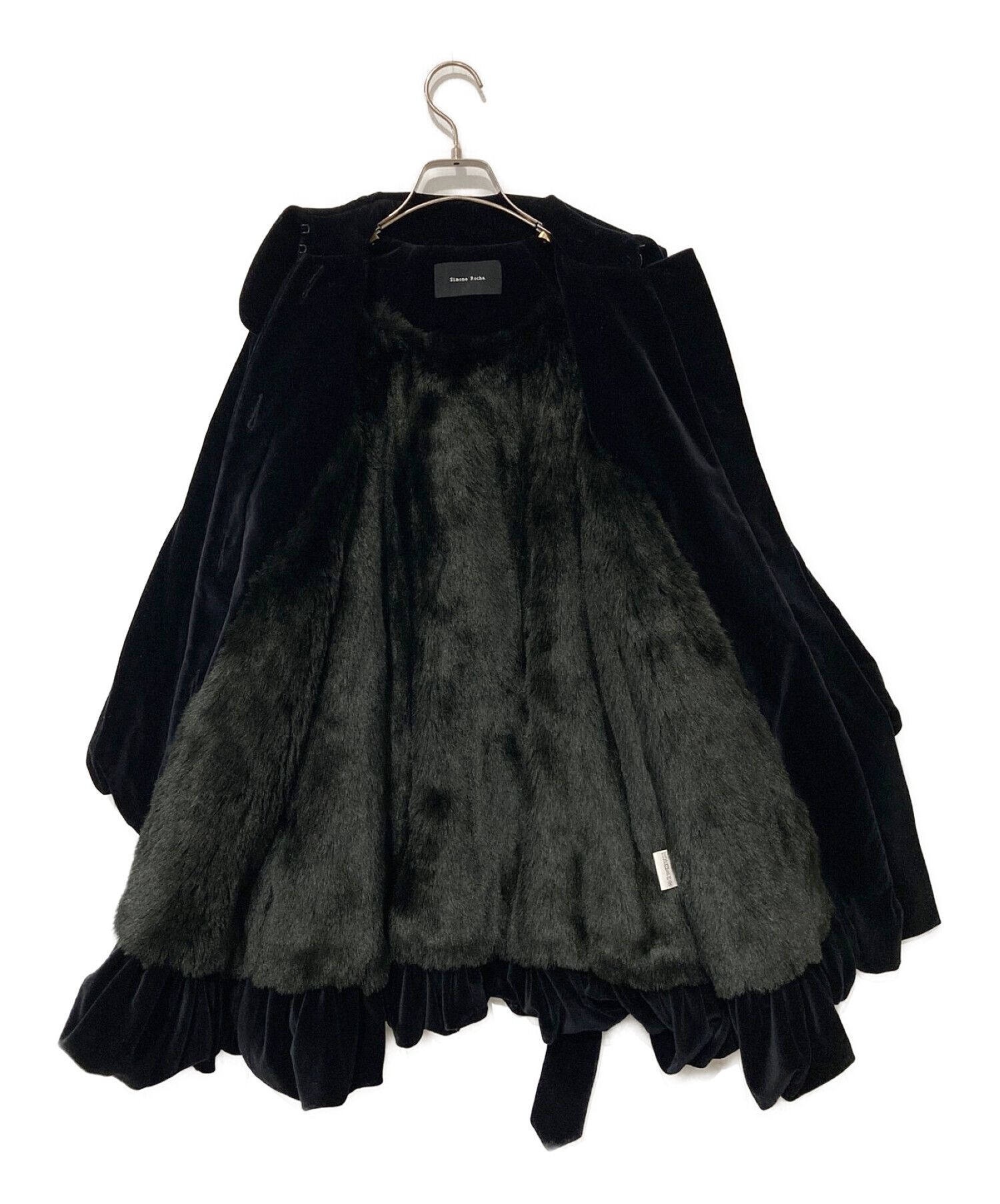 中古・古着通販】Simone Rocha (シモーネ ロシャ) ベロア丸襟 