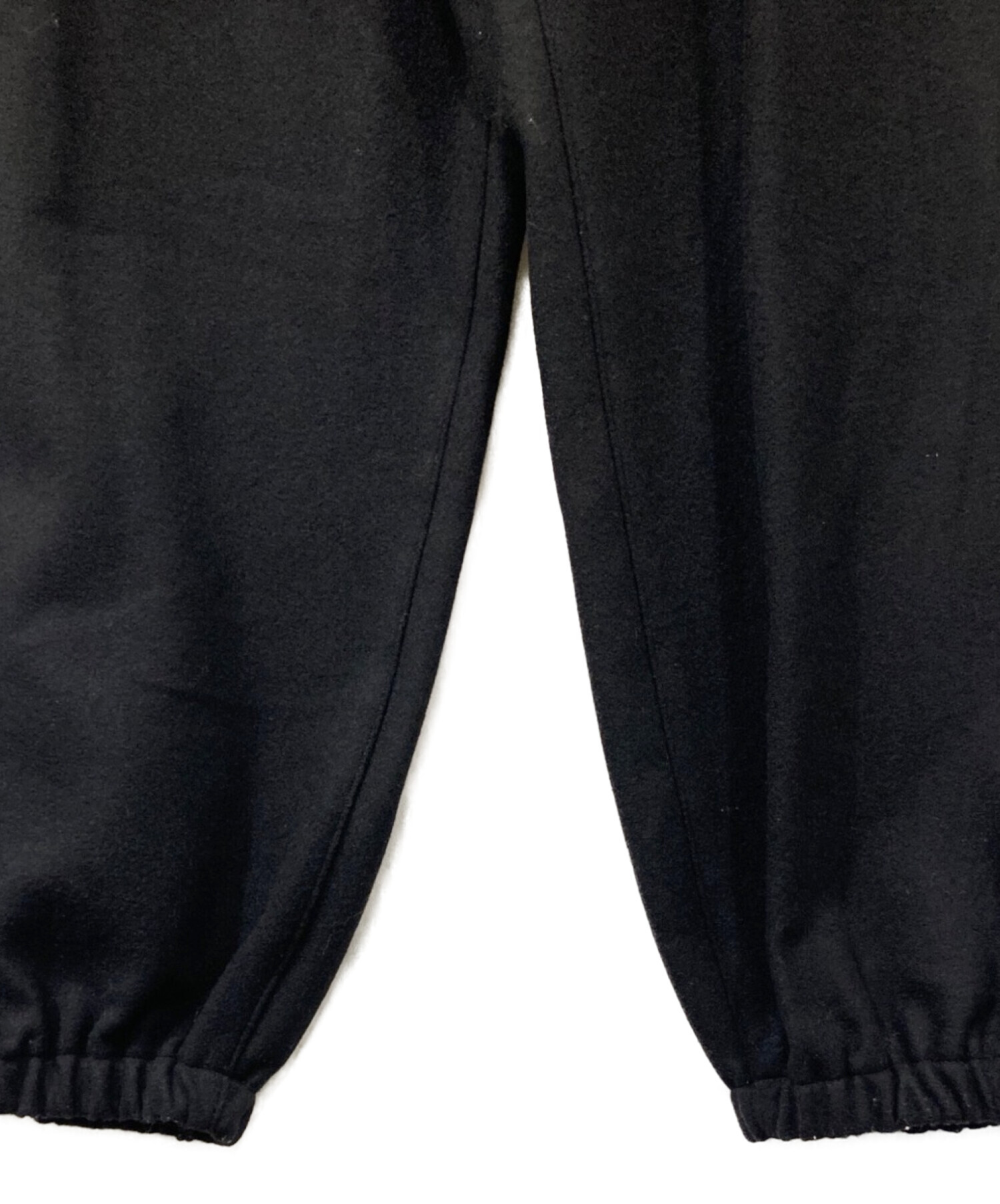 COOTIE PRODUCTIONS (クーティープロダクツ) Melton Error Fit Easy Pants ブラック サイズ:L