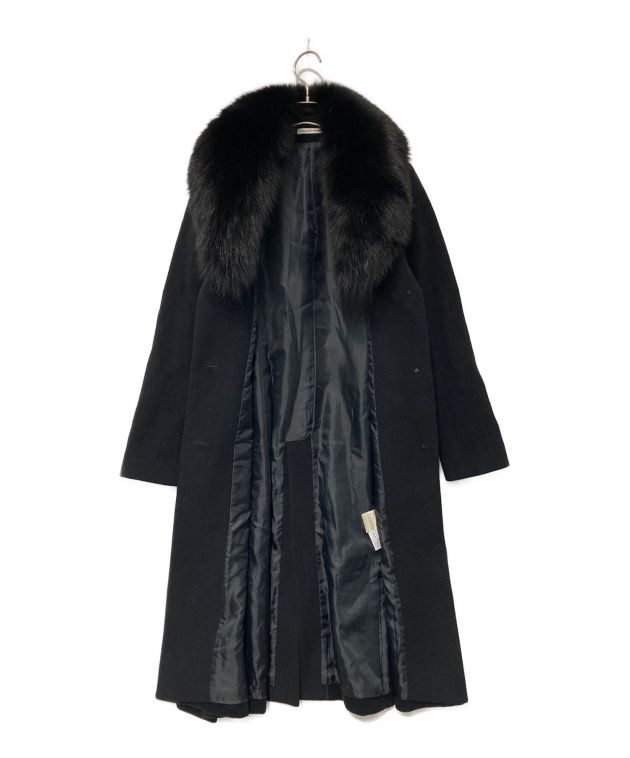 ピンキーアンドダイアンアンゴラコートサイズ36 美品