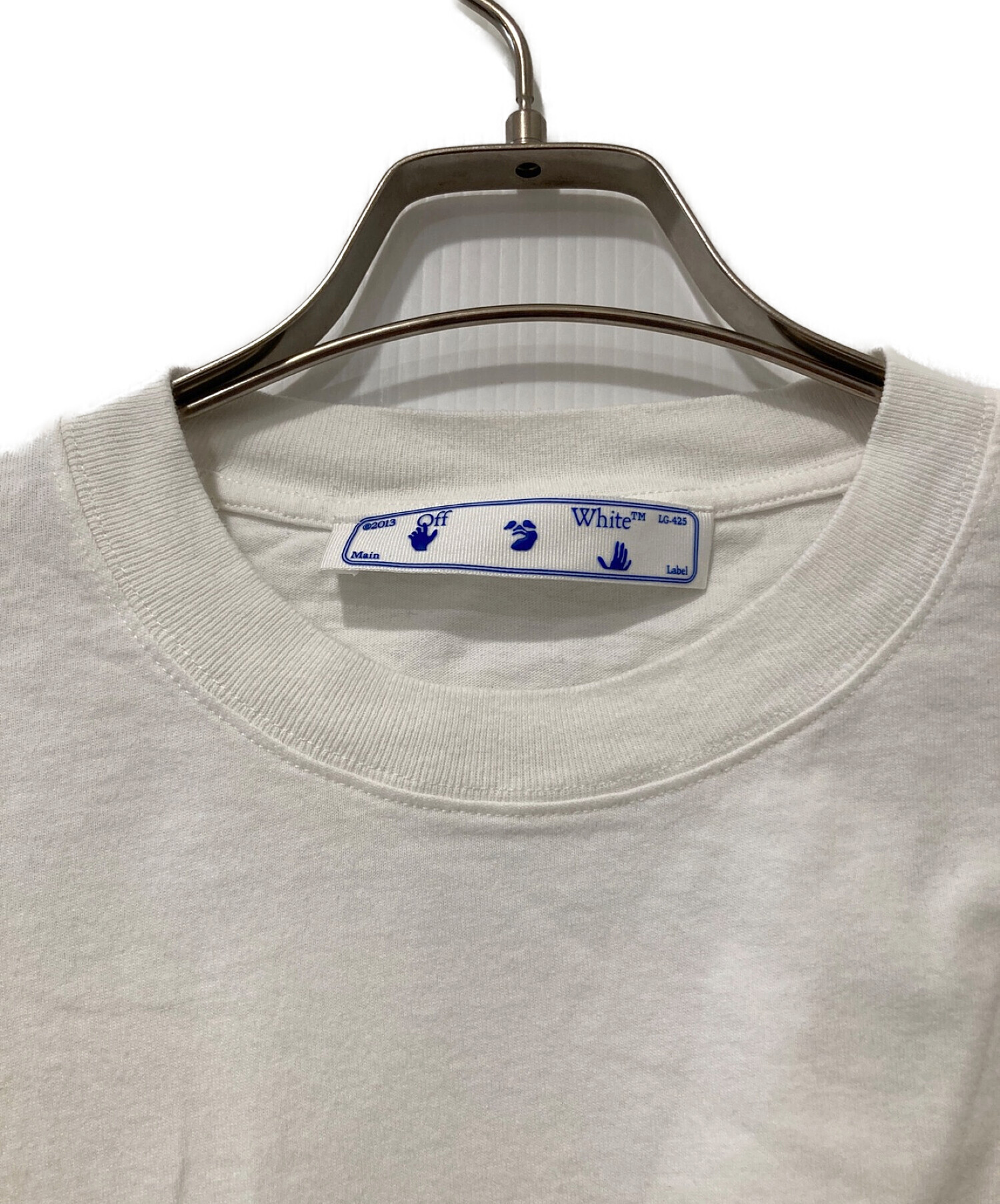 中古・古着通販】OFFWHITE (オフホワイト) アローロゴロングTシャツ