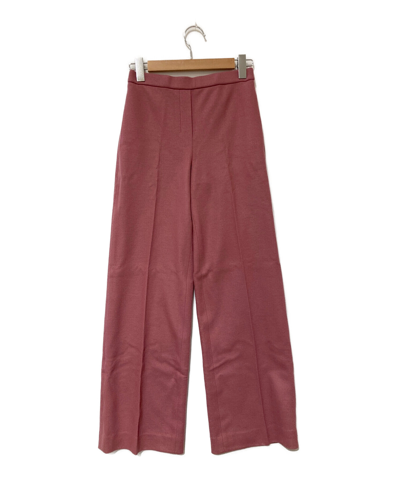 中古・古着通販】theory (セオリー) ウールパンツ ピンク サイズ:P 未 