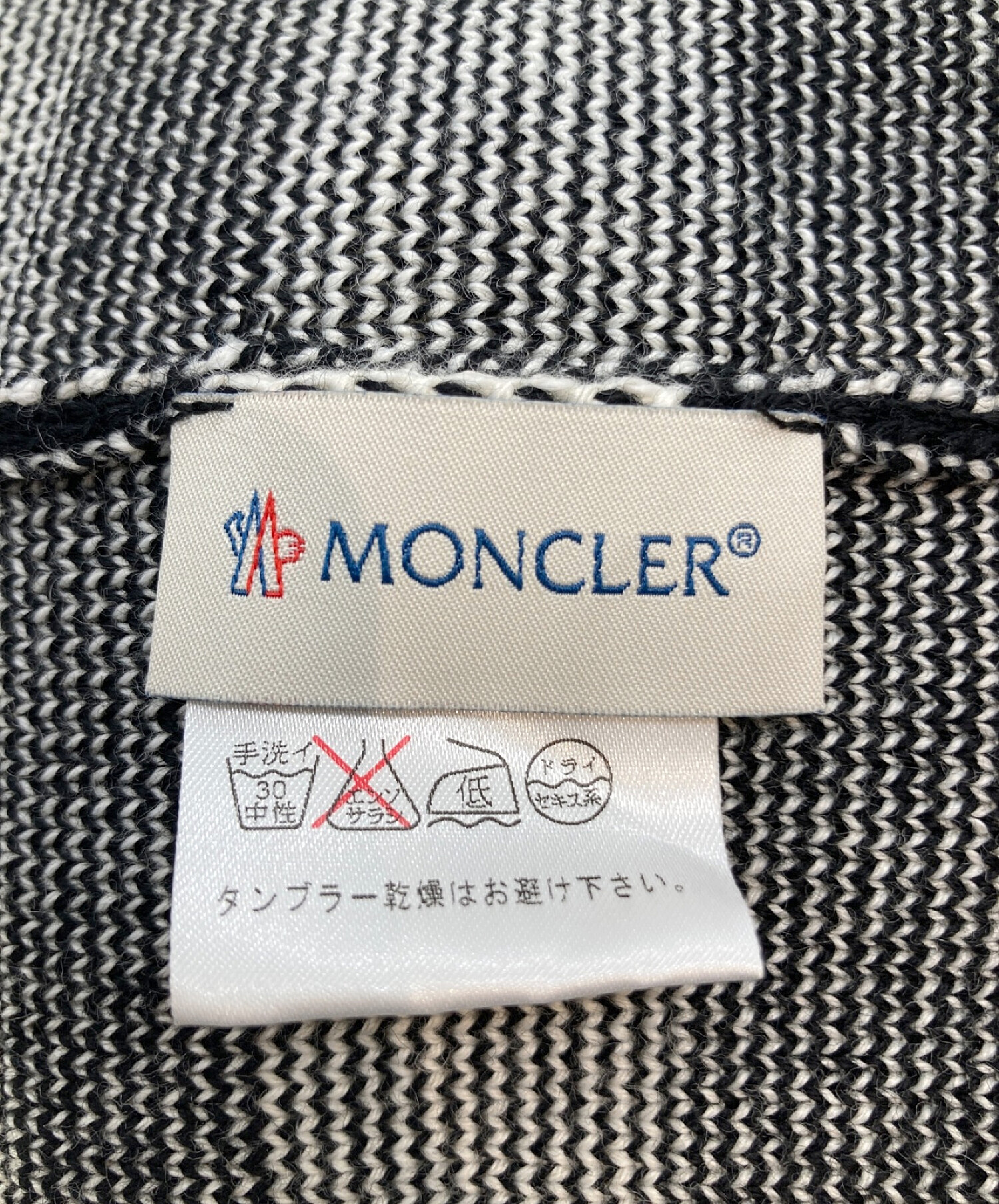 MONCLER (モンクレール) ロゴニットキャップ サイズ:ONE SIZE