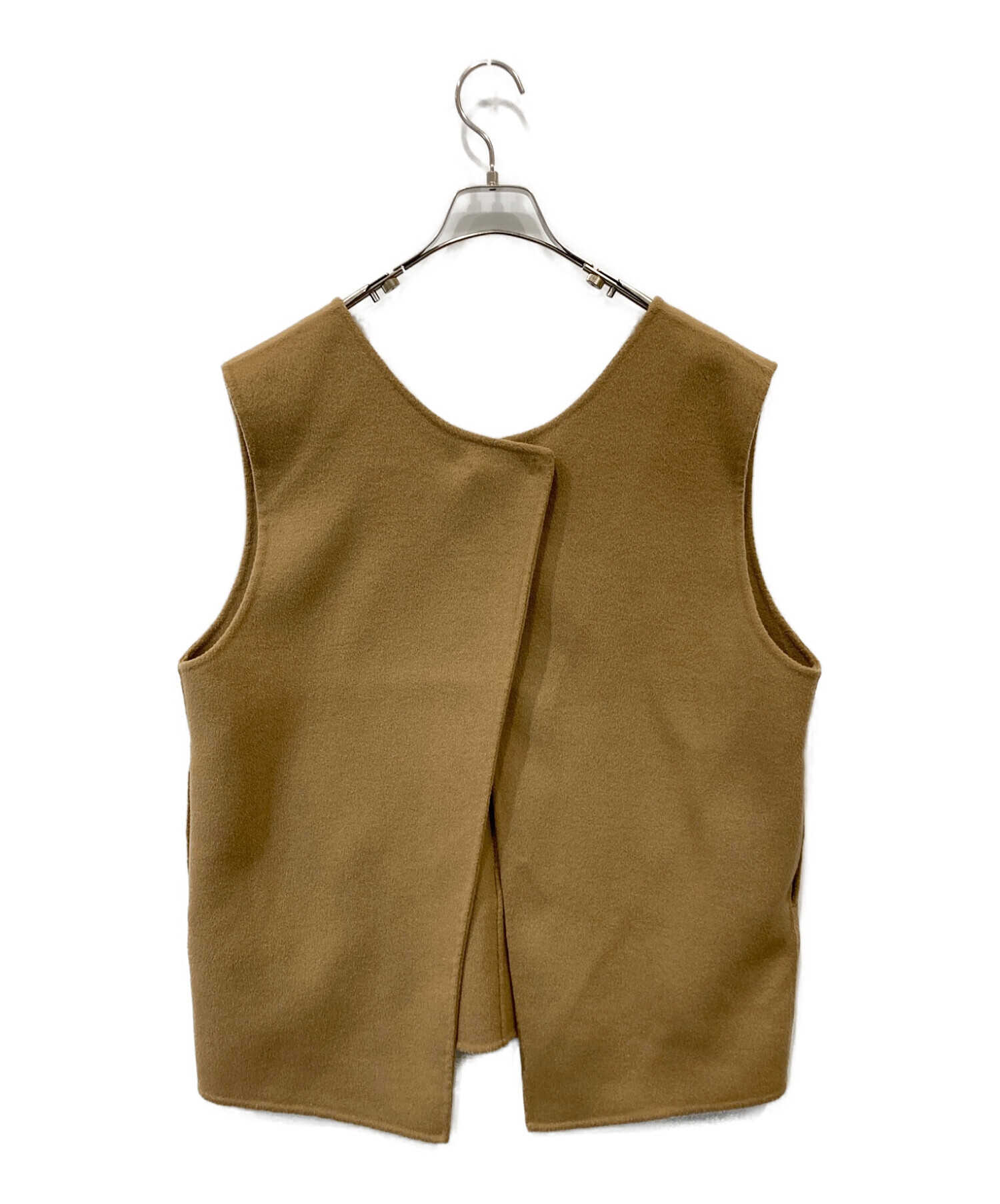 中古・古着通販】na.e (ナエ) Reversible Wool Vest ブラウン サイズ 
