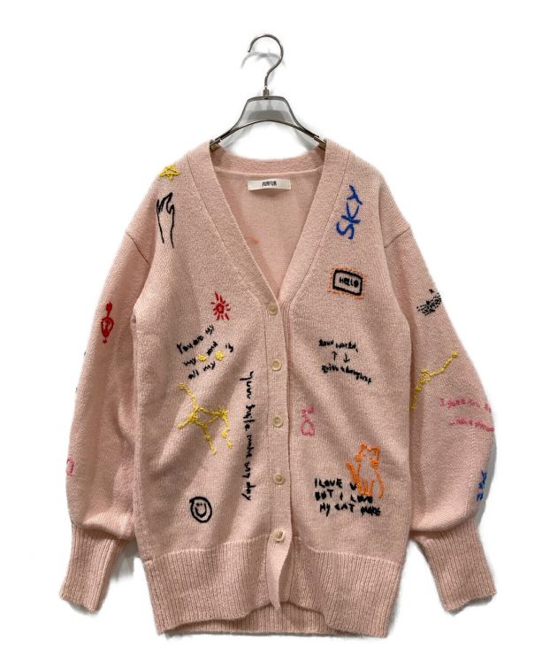 中古・古着通販】furfur (ファーファー) メッセージ刺繍  