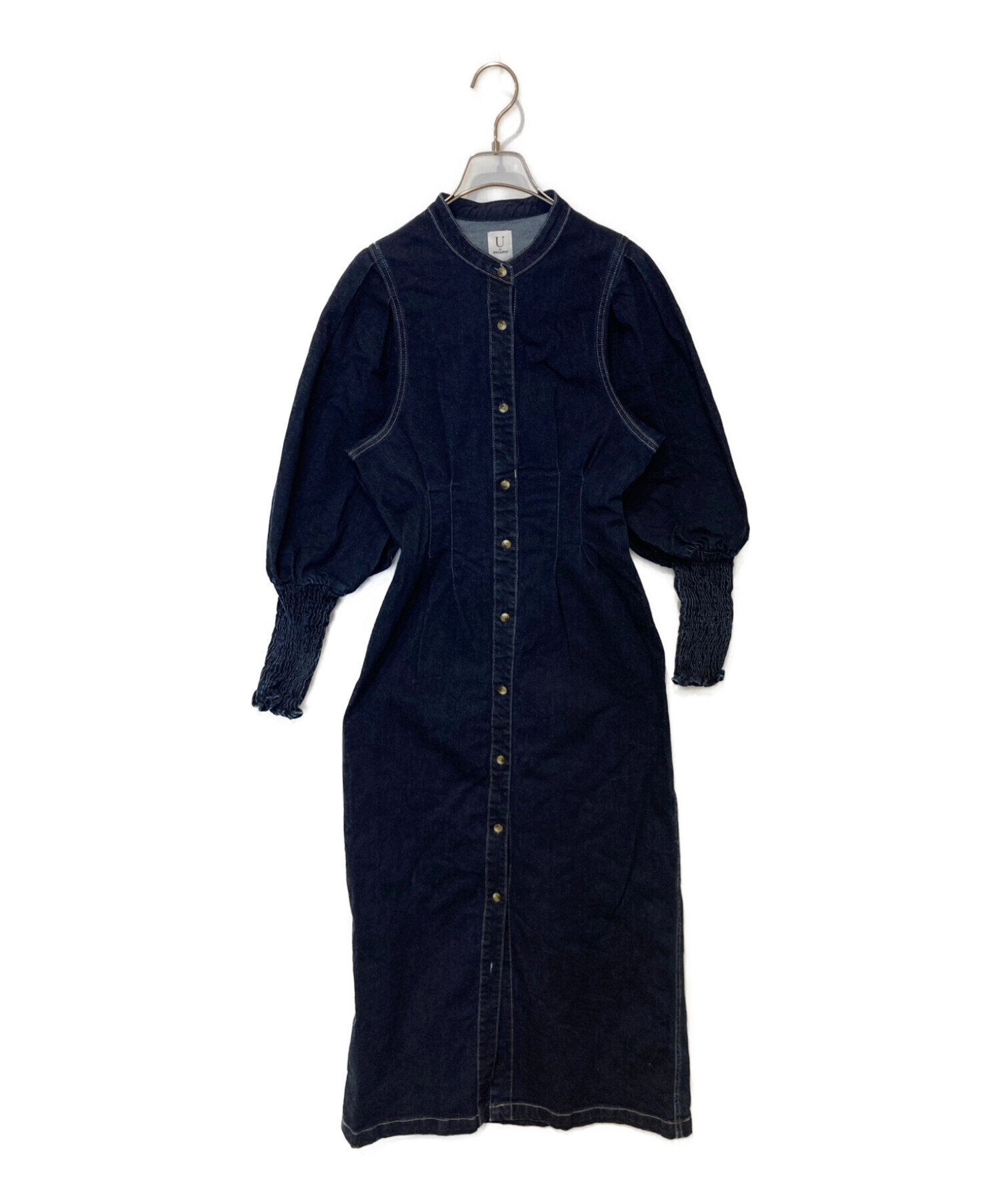 新品 U by SPICK&SPAN デニムシャツワンピース 38 