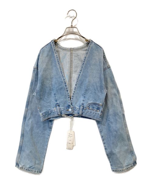 中古・古着通販】PERVERZE (パーバーズ) Rever Denim Jacket ブルー 
