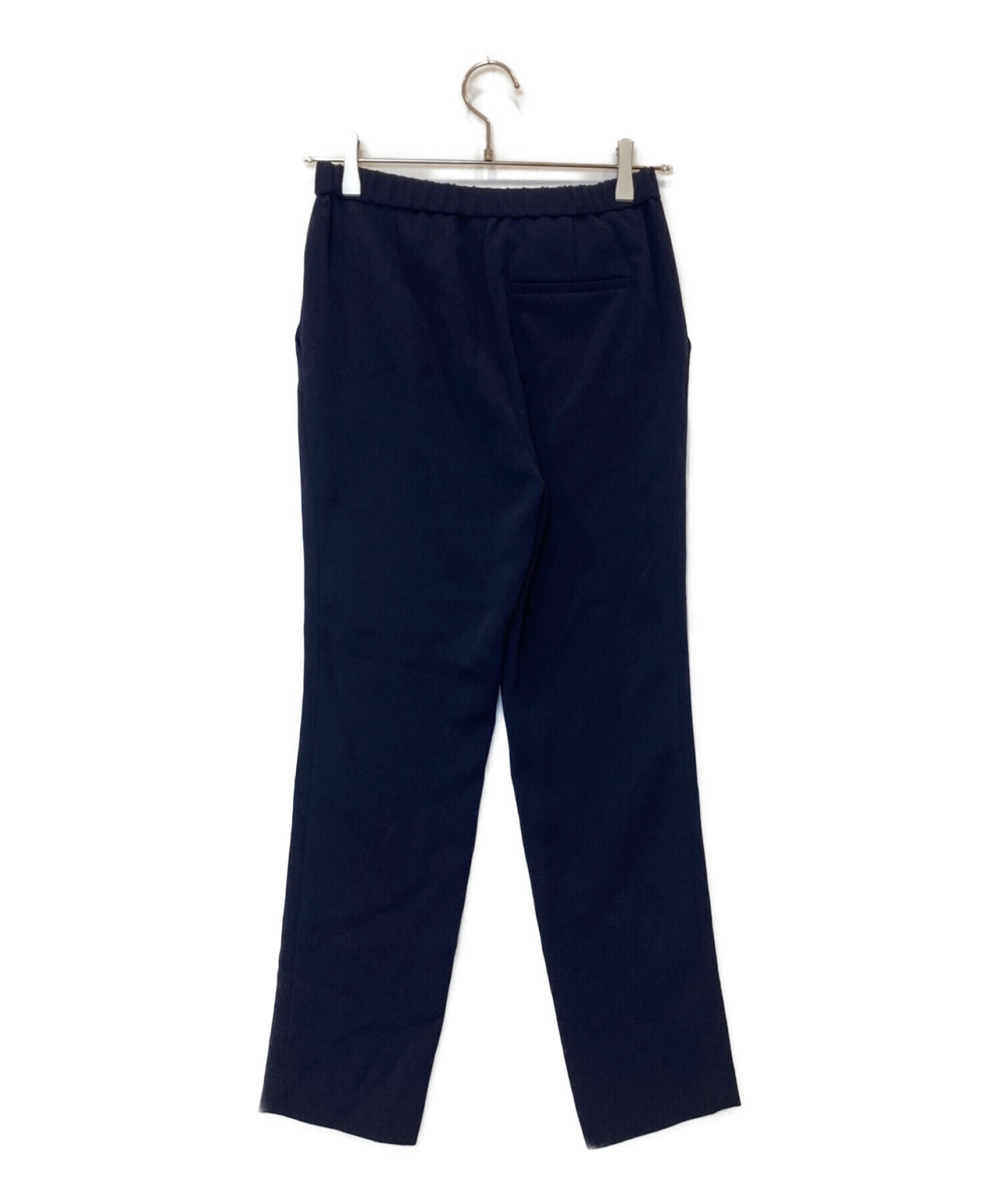中古・古着通販】theory (セオリー) クロップドパンツ ネイビー  