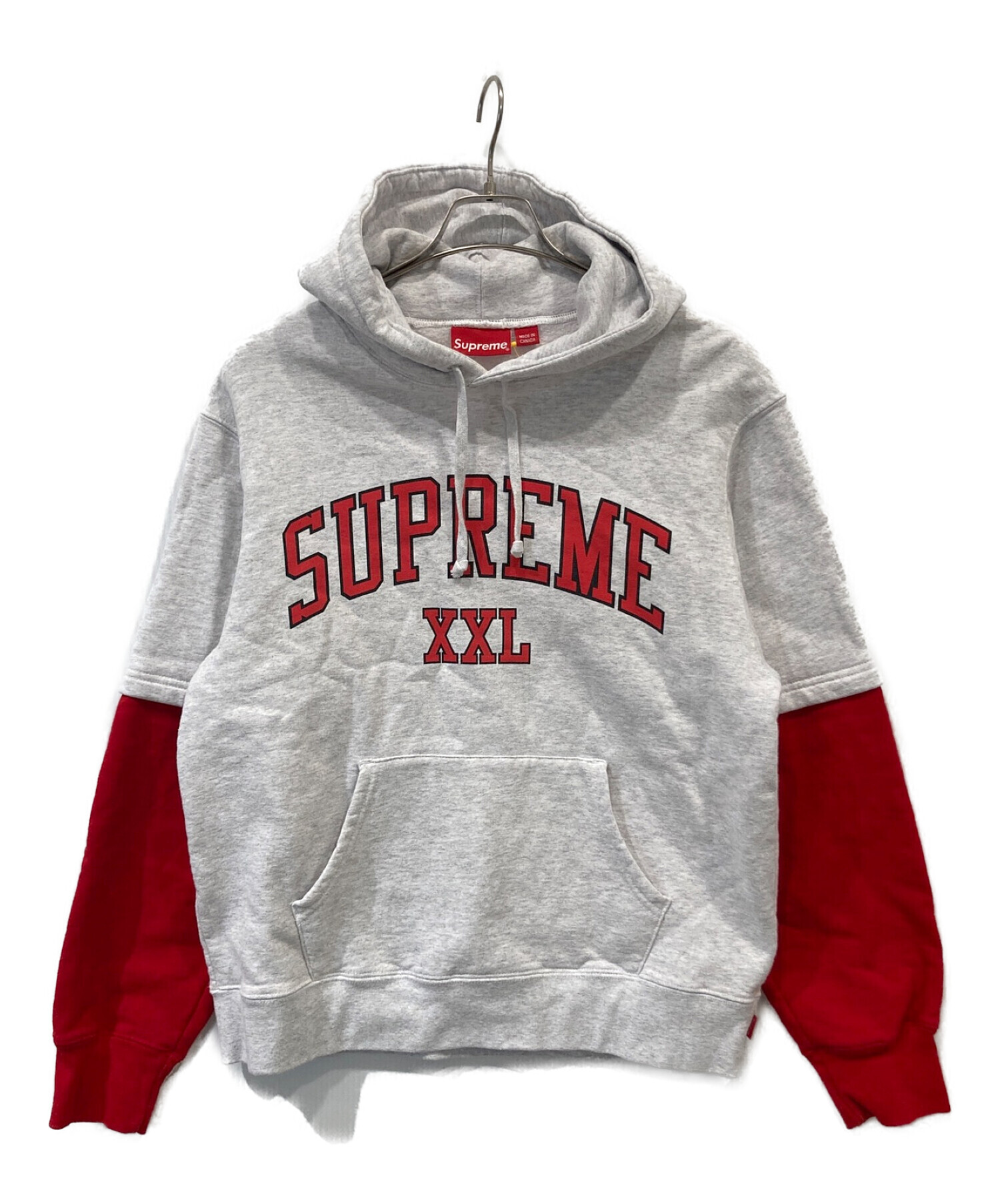 supreme XXL hooded sweatshirtトップス