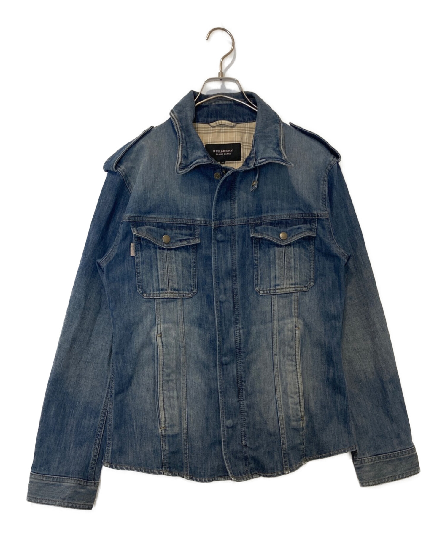 BURBERRY BLACK LABEL デニムジャケット Mサイズ BURBERRY BLACK LABEL デニムジャケット M