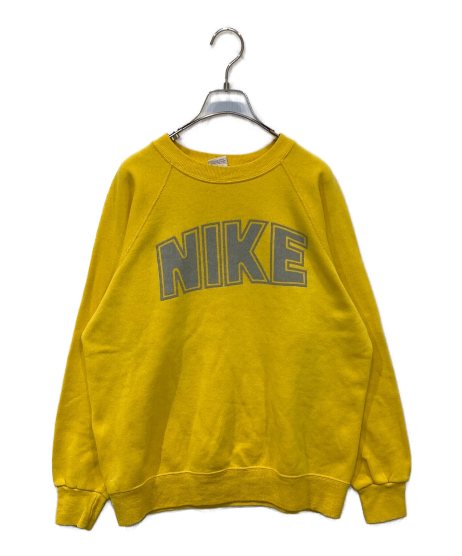 中古・古着通販】NIKE (ナイキ) 【古着】ラグランスウェット イエロー 