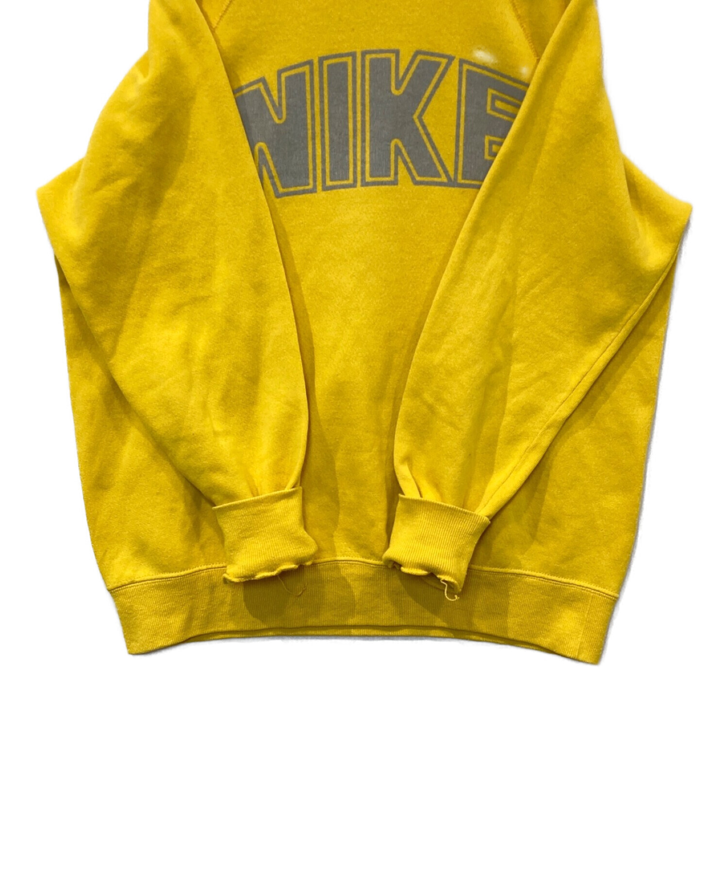 中古・古着通販】NIKE (ナイキ) 【古着】ラグランスウェット イエロー 