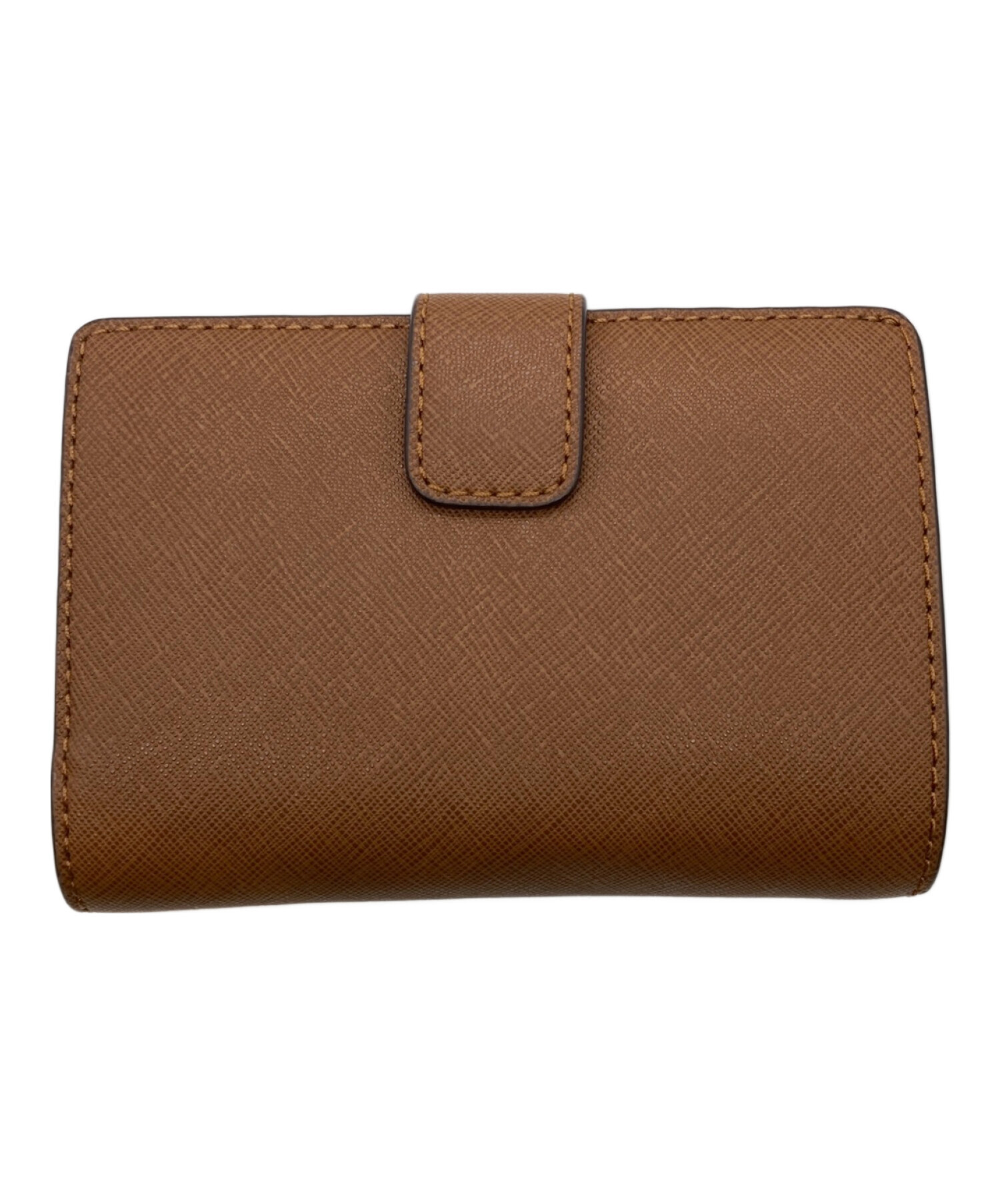 中古・古着通販】MICHAEL KORS (マイケルコース) 2つ折り財布 ブラウン 