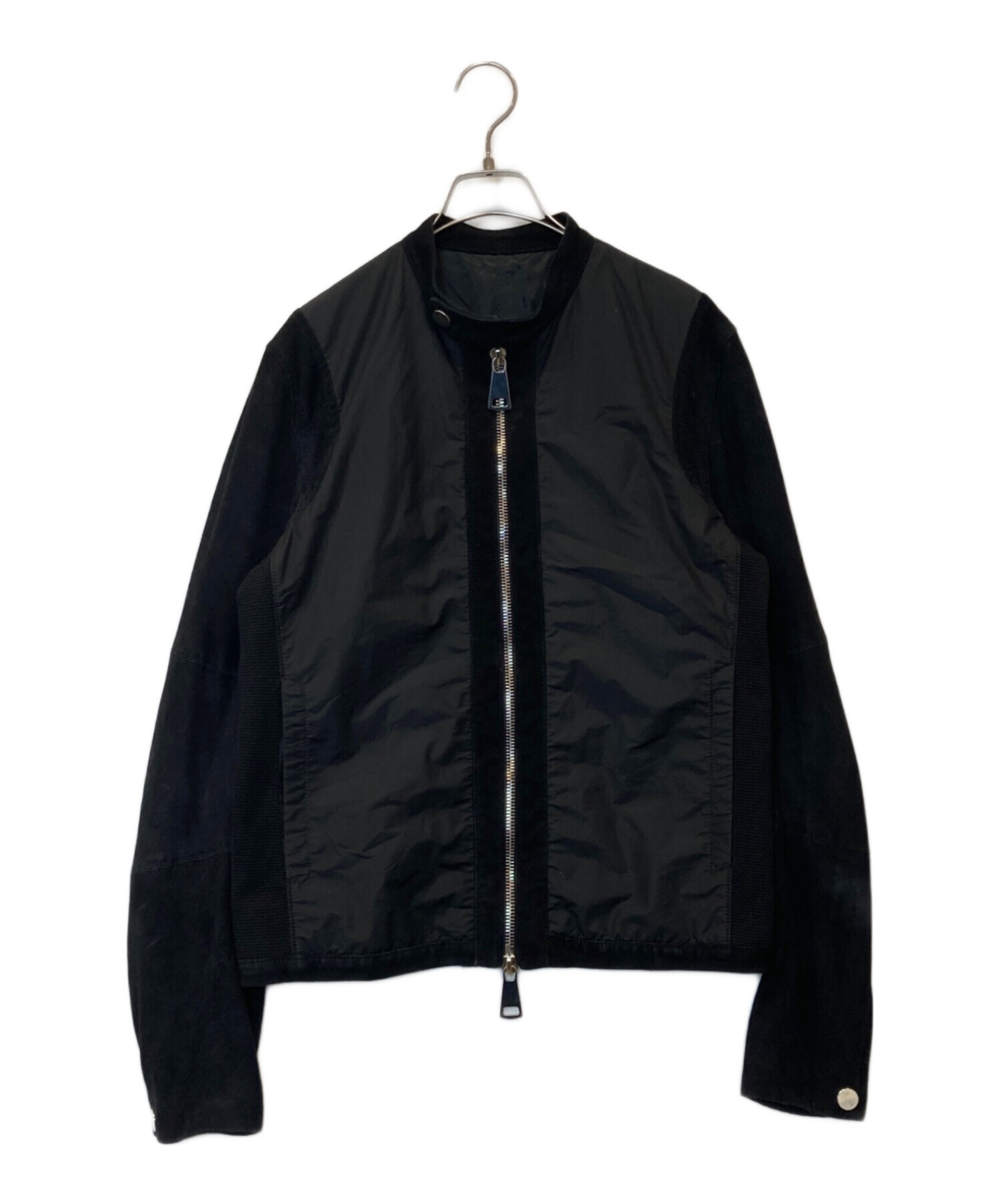 中古・古着通販】ESTNATION (エストネーション) レザー異素材コンビ 