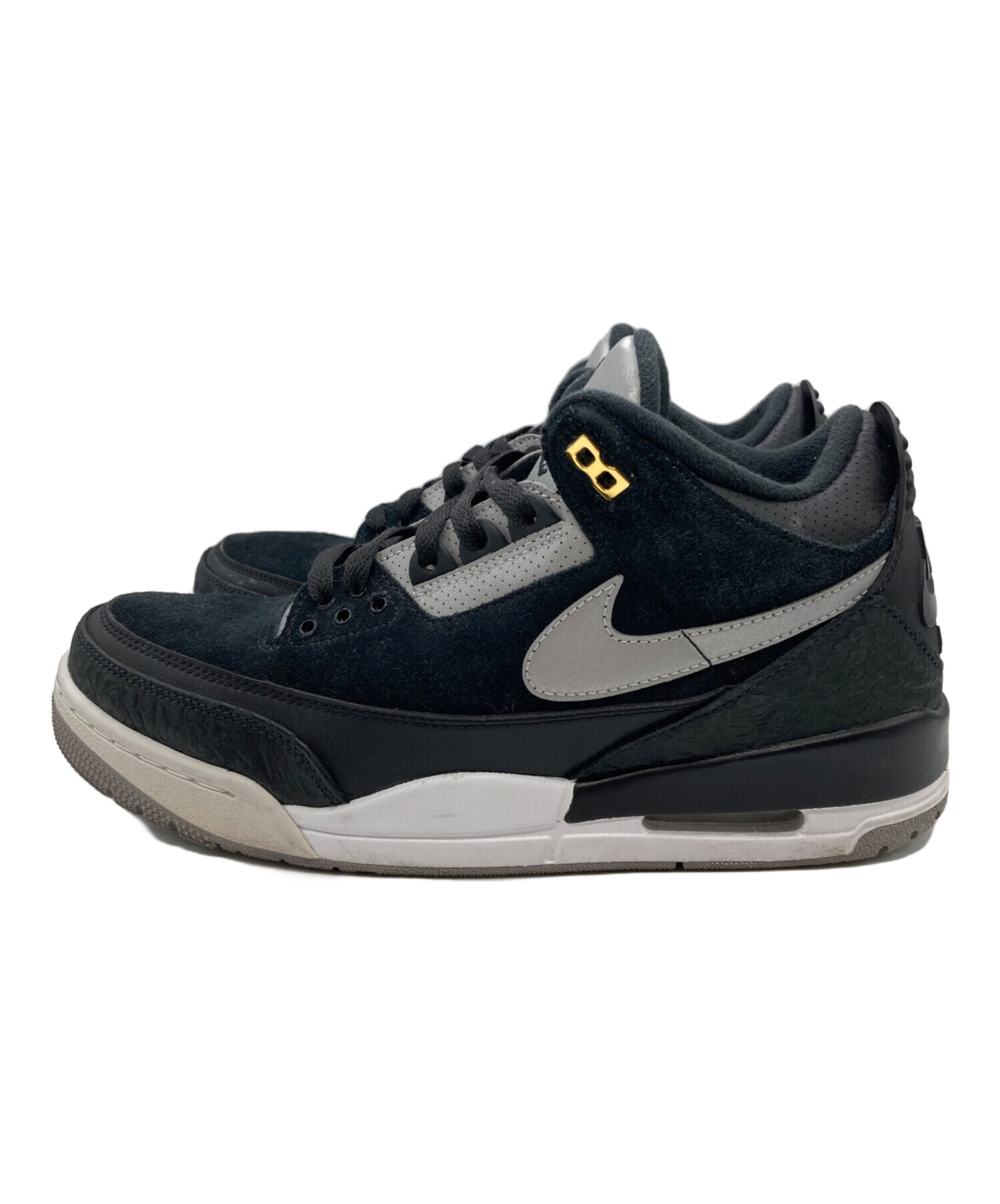 中古・古着通販】NIKE (ナイキ) Air Jordan 3 Retro Tinker ブラック  