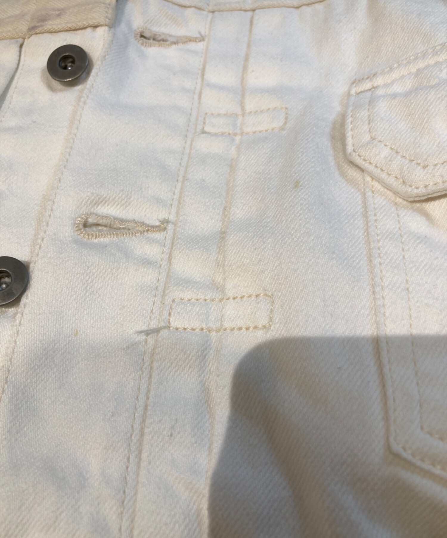 中古・古着通販】furfur (ファーファー) オーバーサイズデニム 