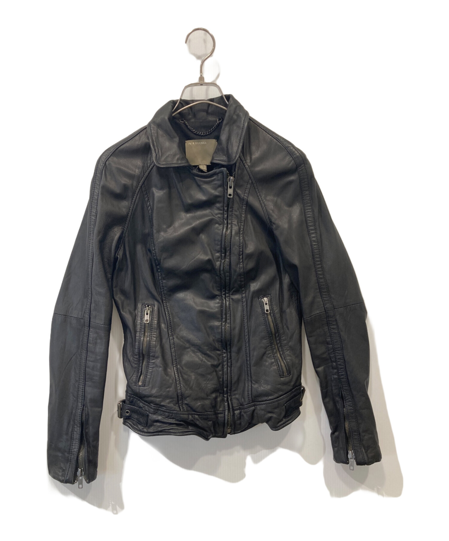 ML】美品MUUBAAレザージャケット しお