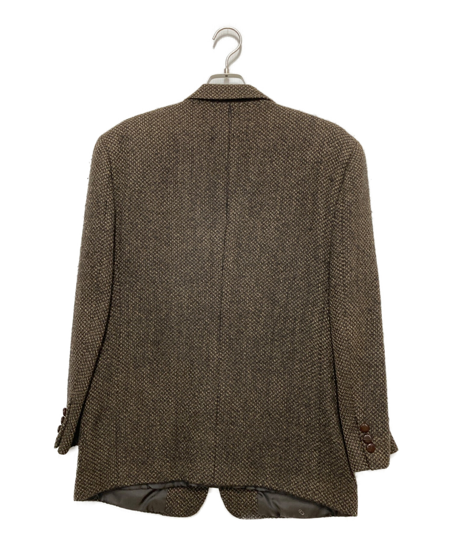 Christian Dior MONSIEUR (クリスチャンディオールムッシュ) 3Bジャケット ブラウン サイズ:M