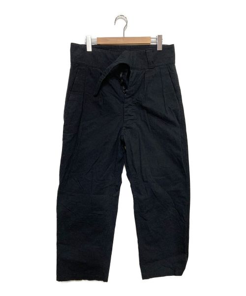 【中古・古着通販】man-tle (マントル) R7 PANTS ブラック サイズ:S