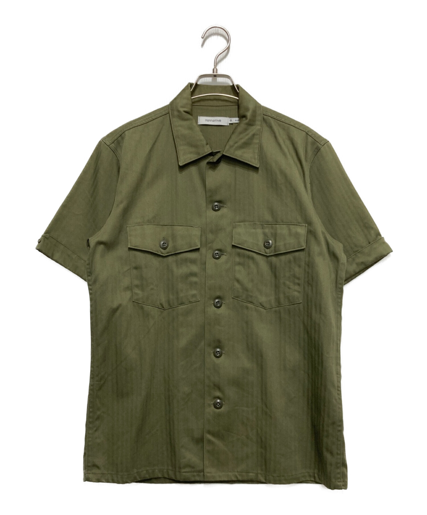 中古・古着通販】nonnative (ノンネイティブ) 半袖シャツ カーキ 