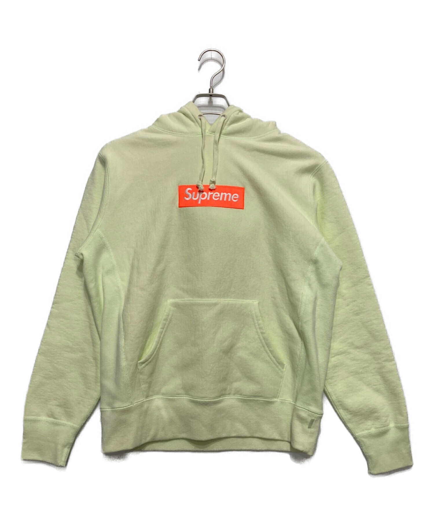 トップスSupreme Box Logo Hooded Sweatshirt Lime