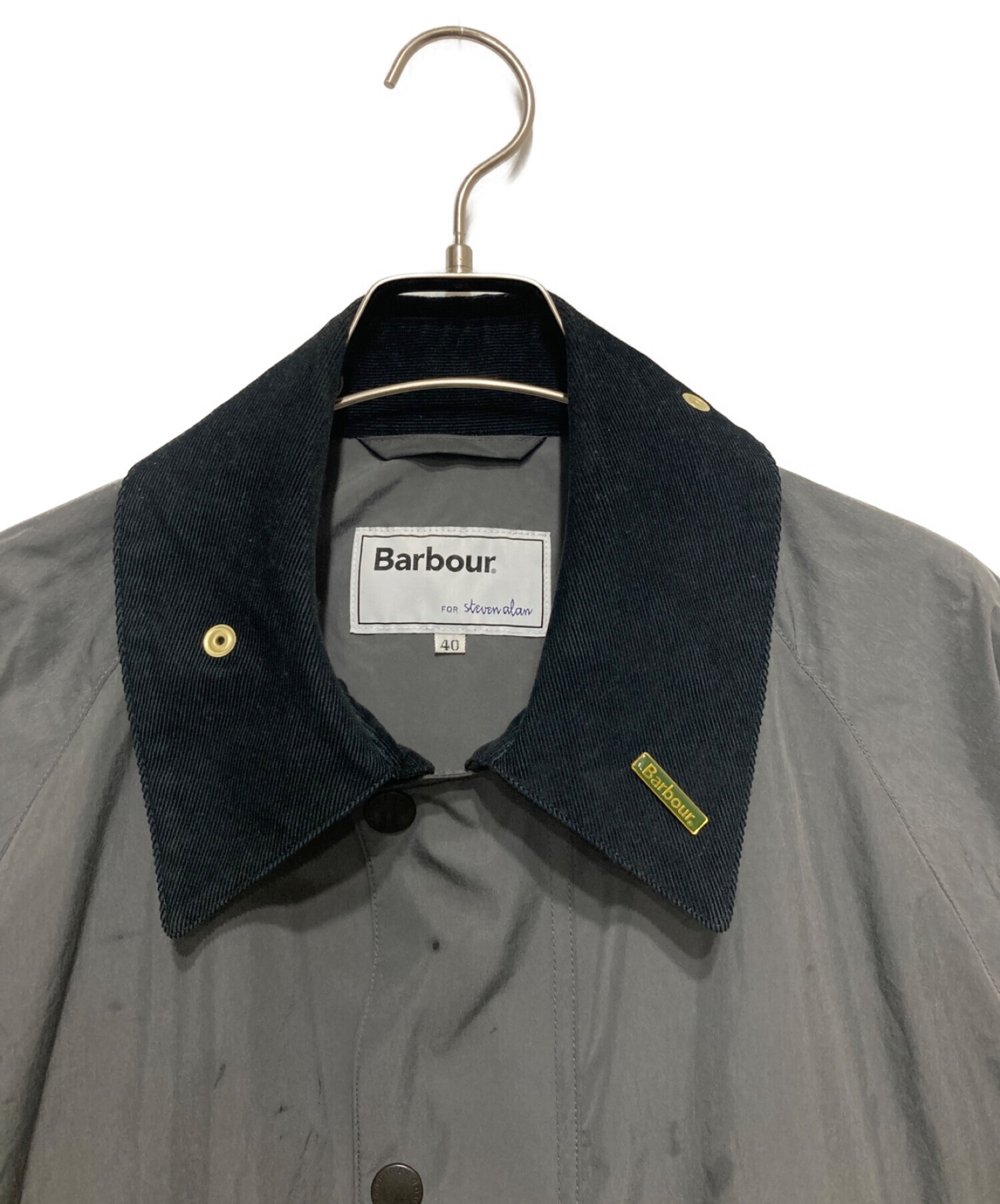 中古・古着通販】Barbour (バブアー) transport jacket グレー サイズ  