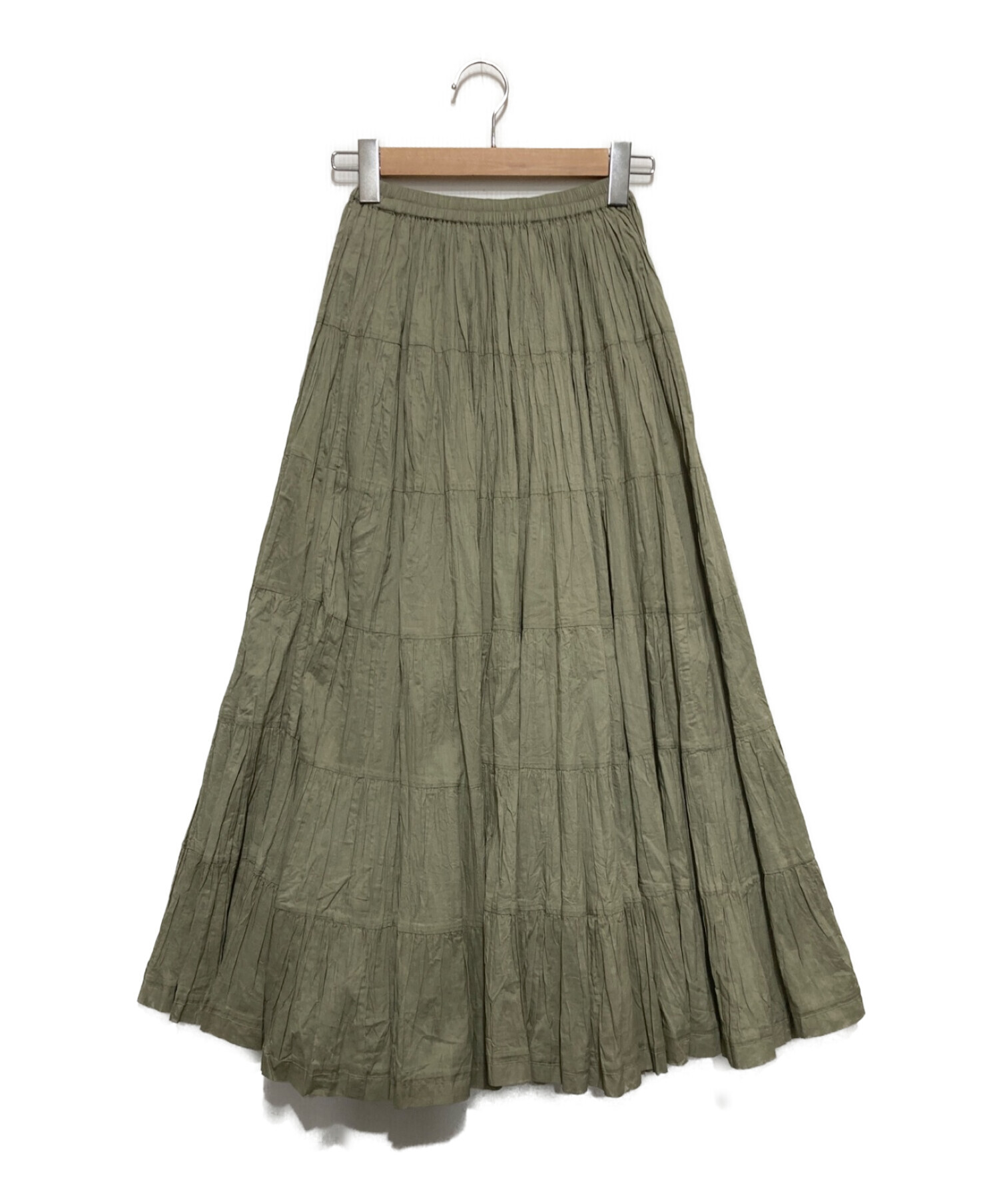 MARIHA (マリハ) 草原の虹のスカート グリーン サイズ:SIZE36