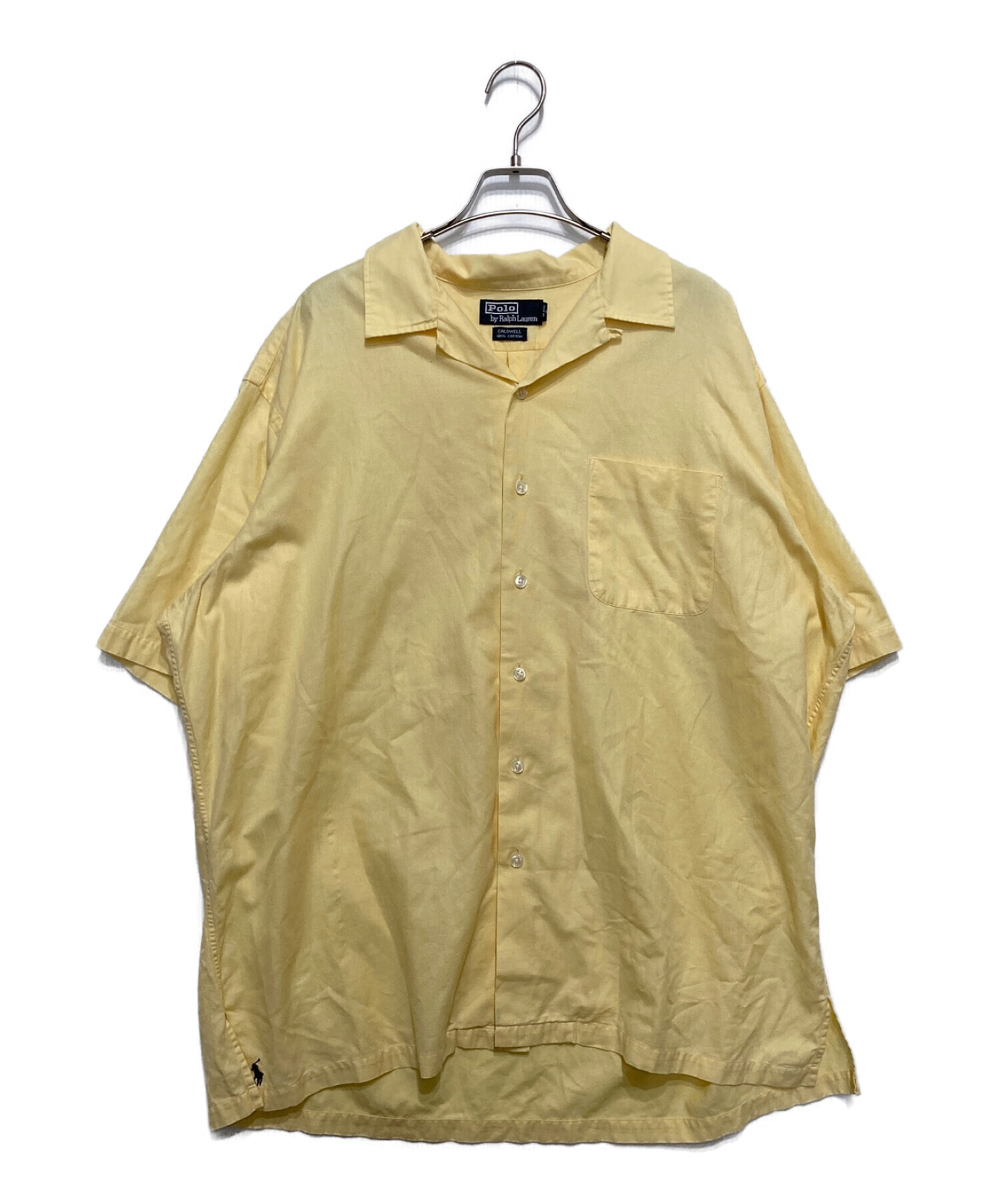 POLO RALPH LAUREN (ポロ・ラルフローレン) CALDWELLオープンカラーシャツ イエロー サイズ:XL