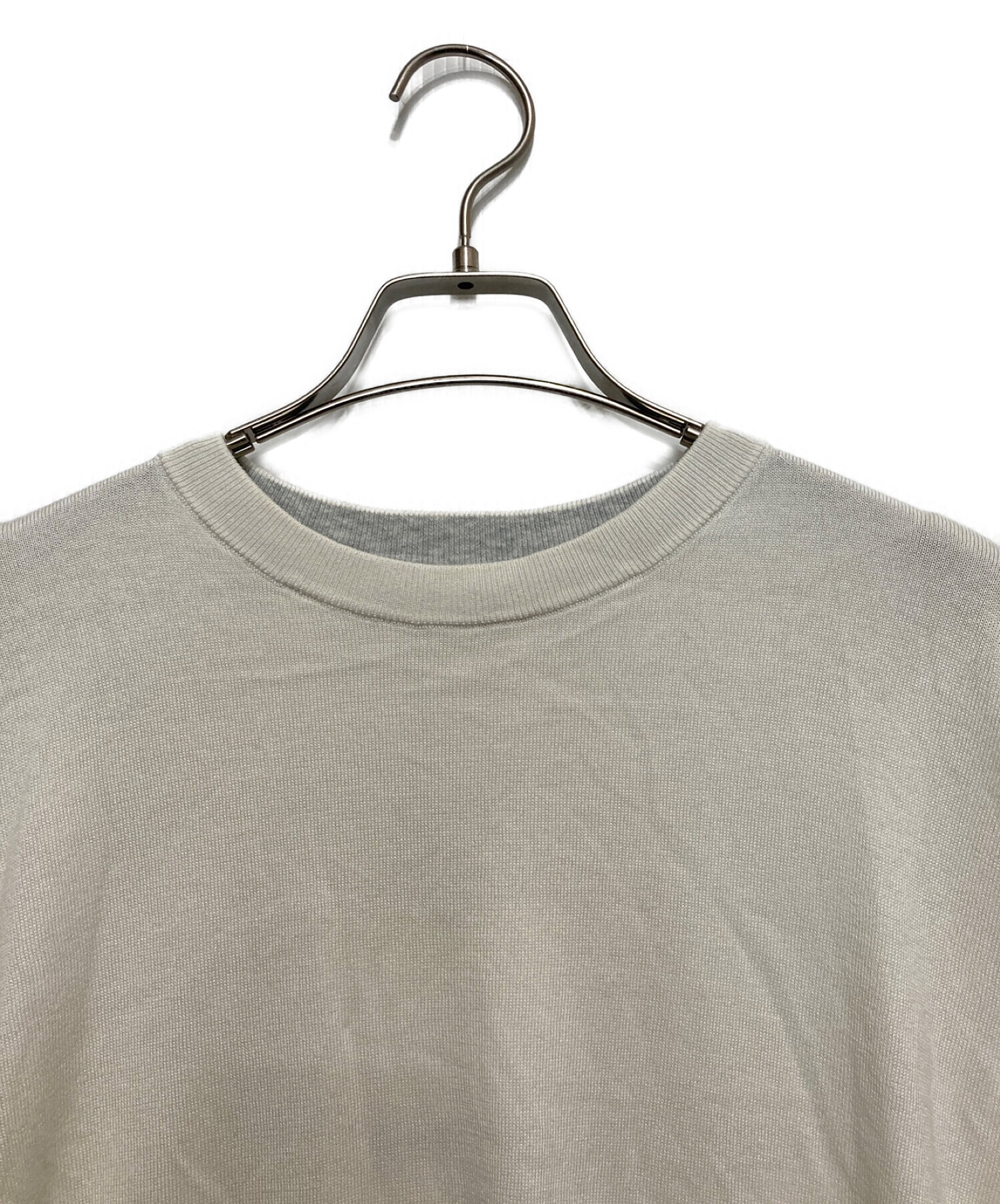 中古・古着通販】ENFOLD (エンフォルド) ROUND-SLIT BOX PULLOVER 