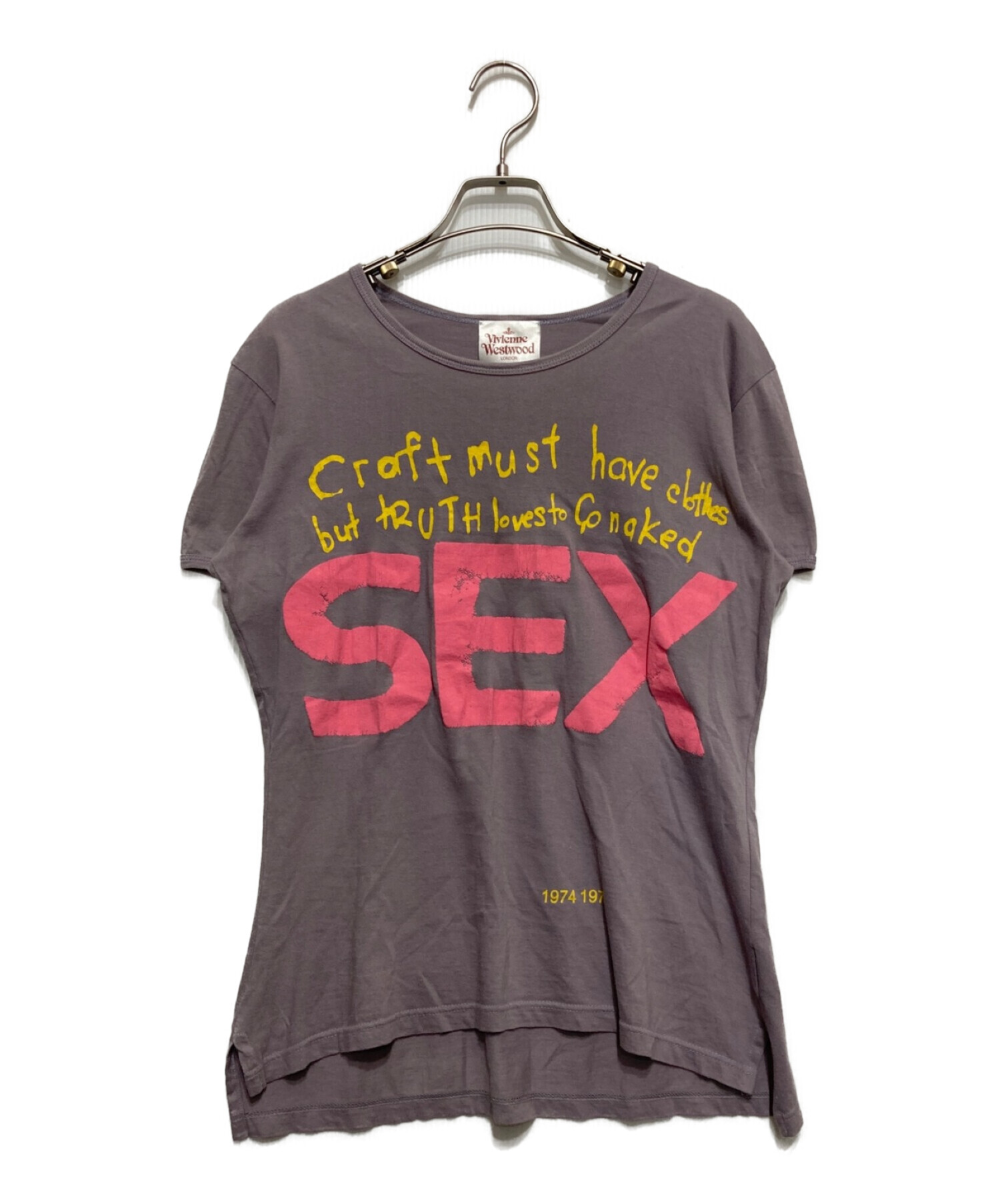 90年代 レア ヴィヴィアンウエストウッド SEX Tシャツ-