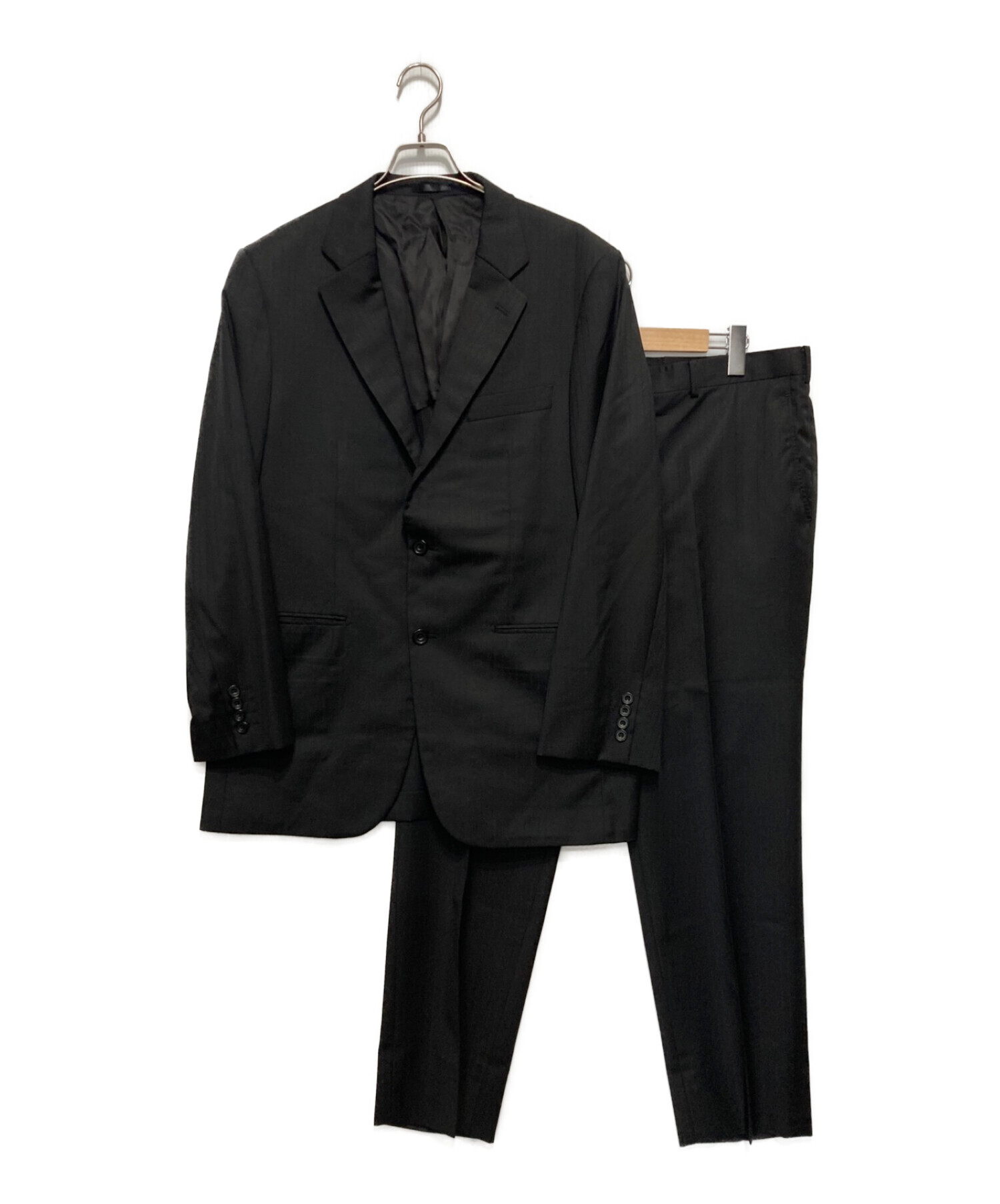 TAKEO KIKUCHI (タケオキクチ) 2Bスーツ ブラック サイズ:記載無し