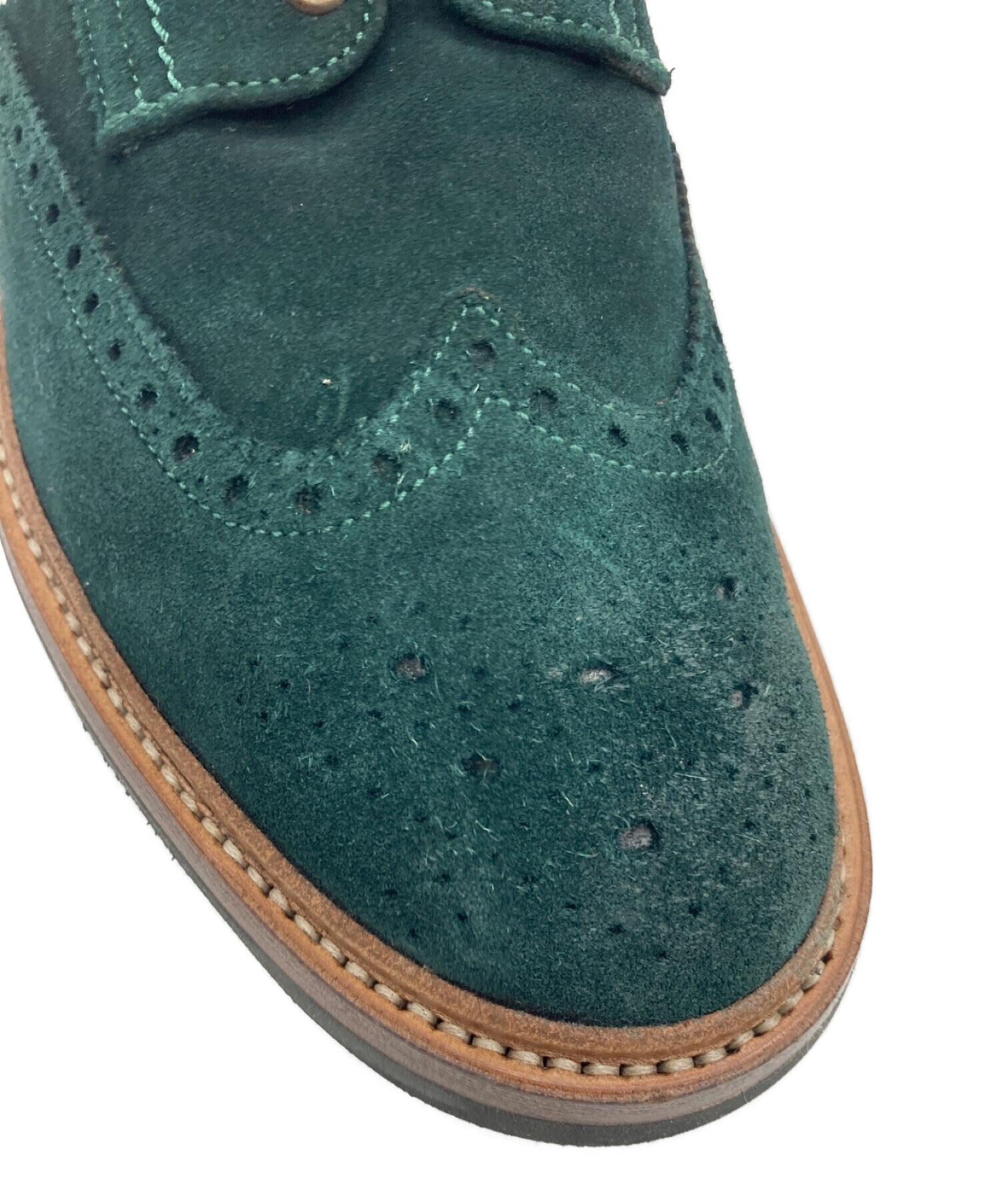 中古・古着通販】PAUL SMITH (ポールスミス) スエードウイングチップ