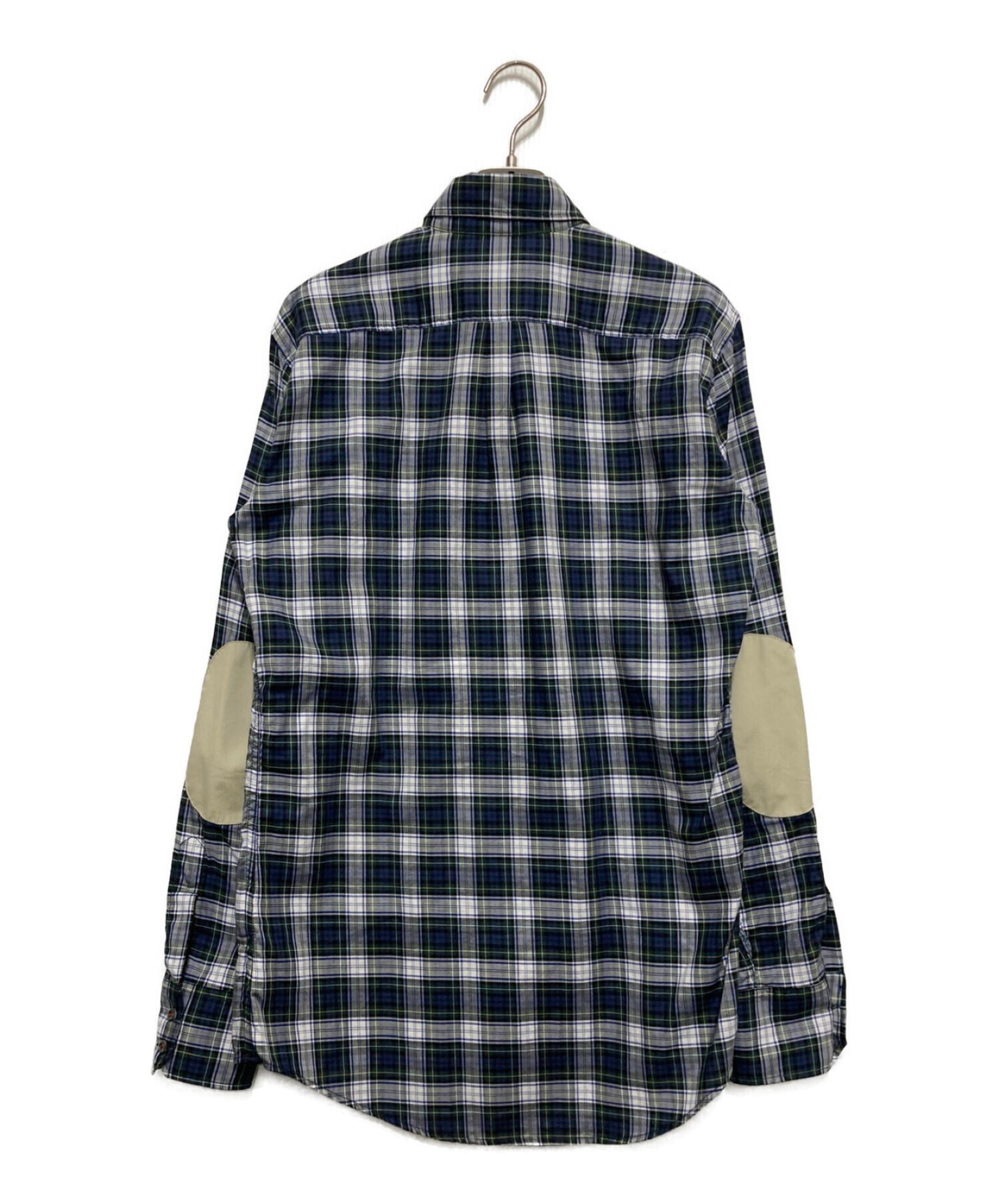 ［大幅値下　美品］Dsquared2チェック7分袖シャツ イタリア製 XSサイズ