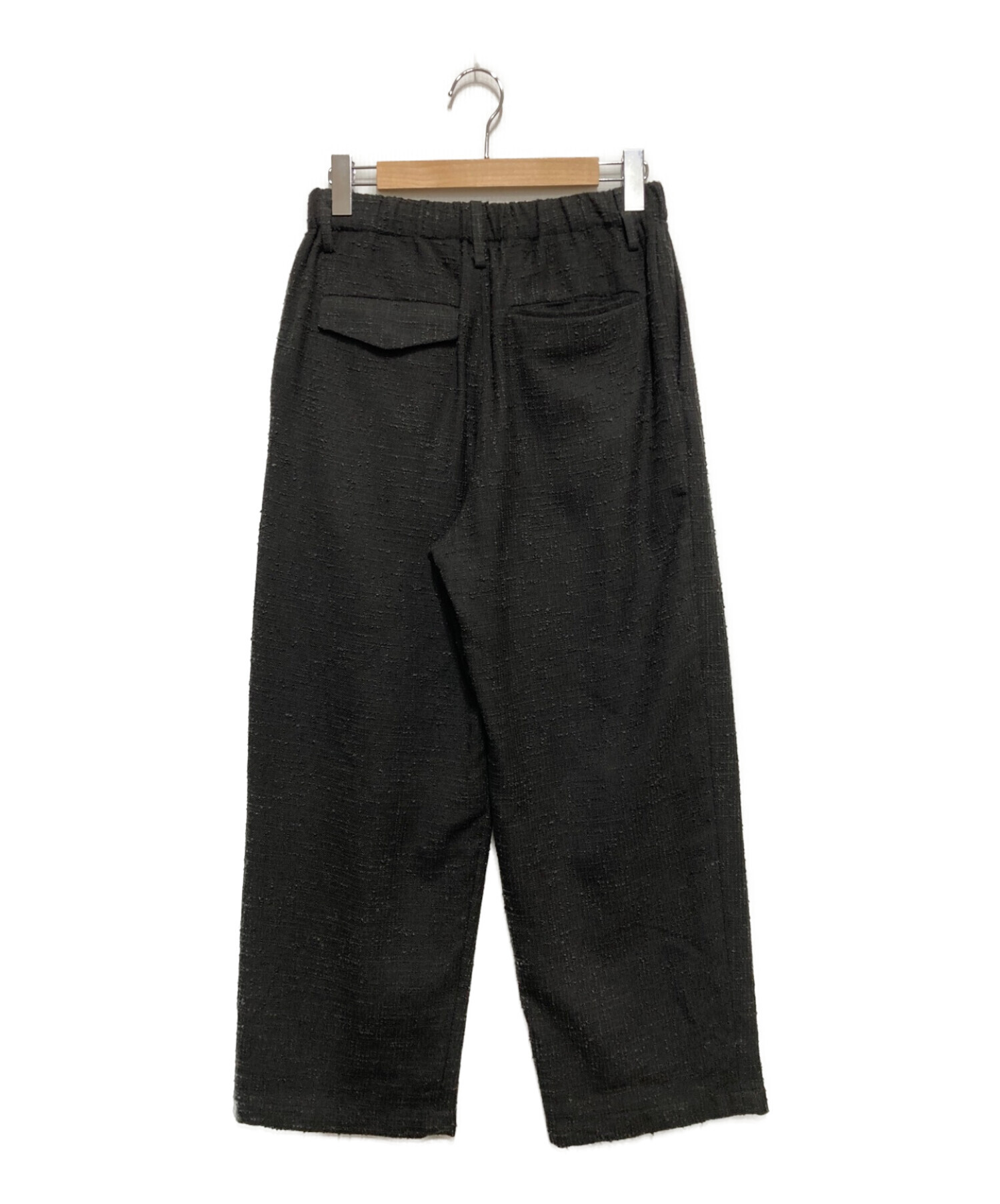 中古・古着通販】LIDnM (リドム) LIGHT TWEED EASY TROUSERS グレー 