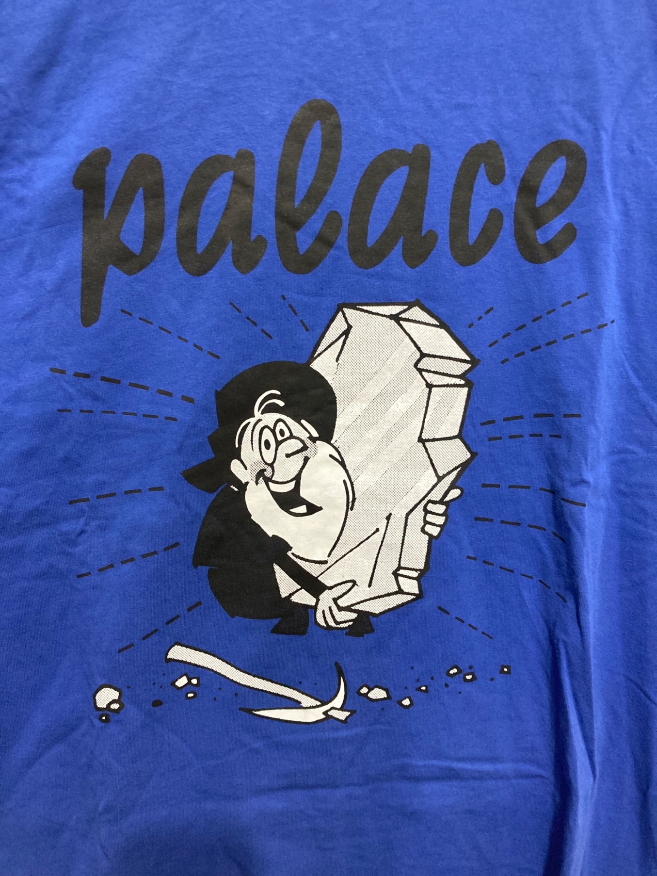 PALACE (パレス) Tシャツ ネイビー サイズ:L