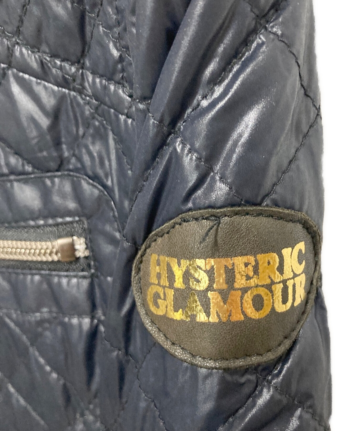 Hysteric Glamour (ヒステリックグラマー) キルティングジャケット ネイビー サイズ:Free