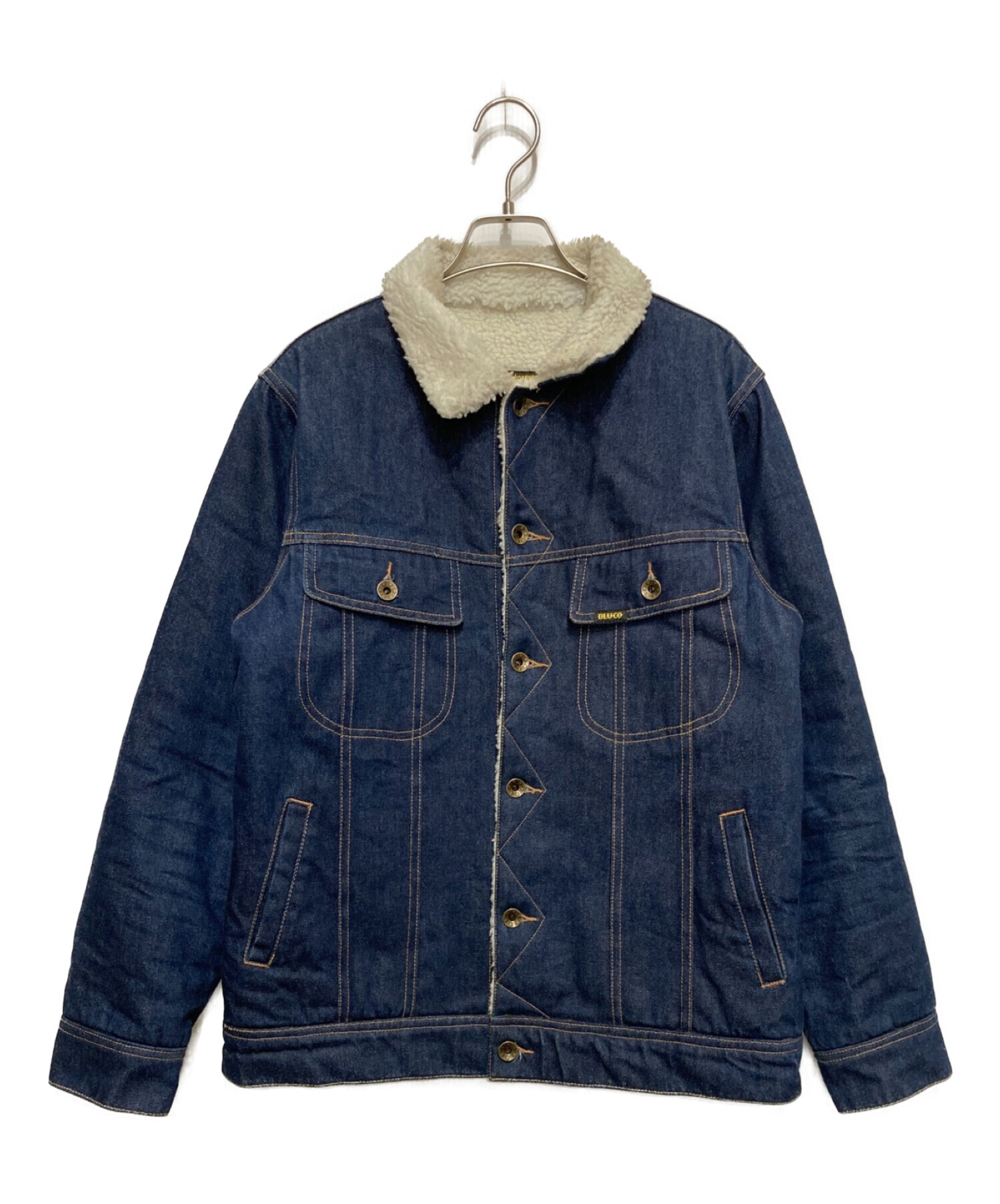 新品　bluco cotton work jacket indigo