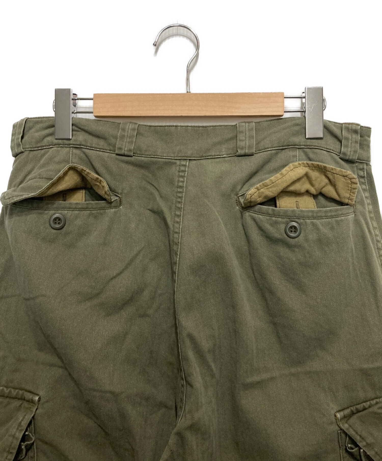 中古・古着通販】french army (フランス軍) M47後期カーゴパンツ 