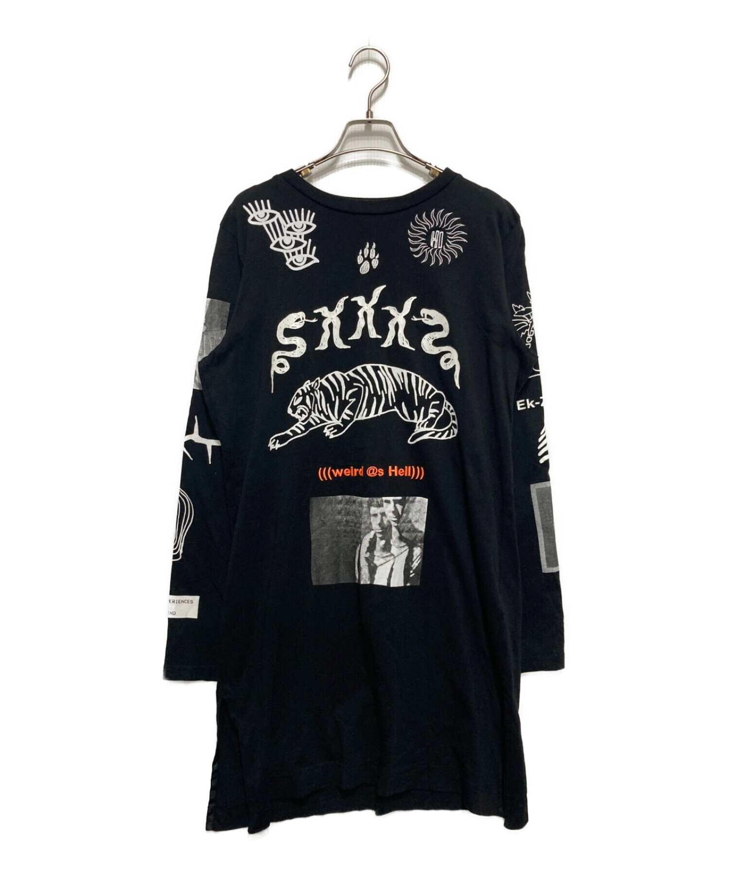 中古・古着通販】DIESEL (ディーゼル) ワンピース ブラック サイズ:S  