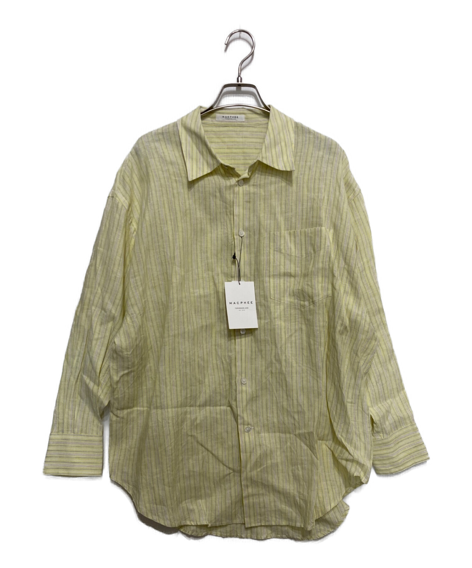 中古・古着通販】MACPHEE (マカフィー) リネン シャイニング オーバー